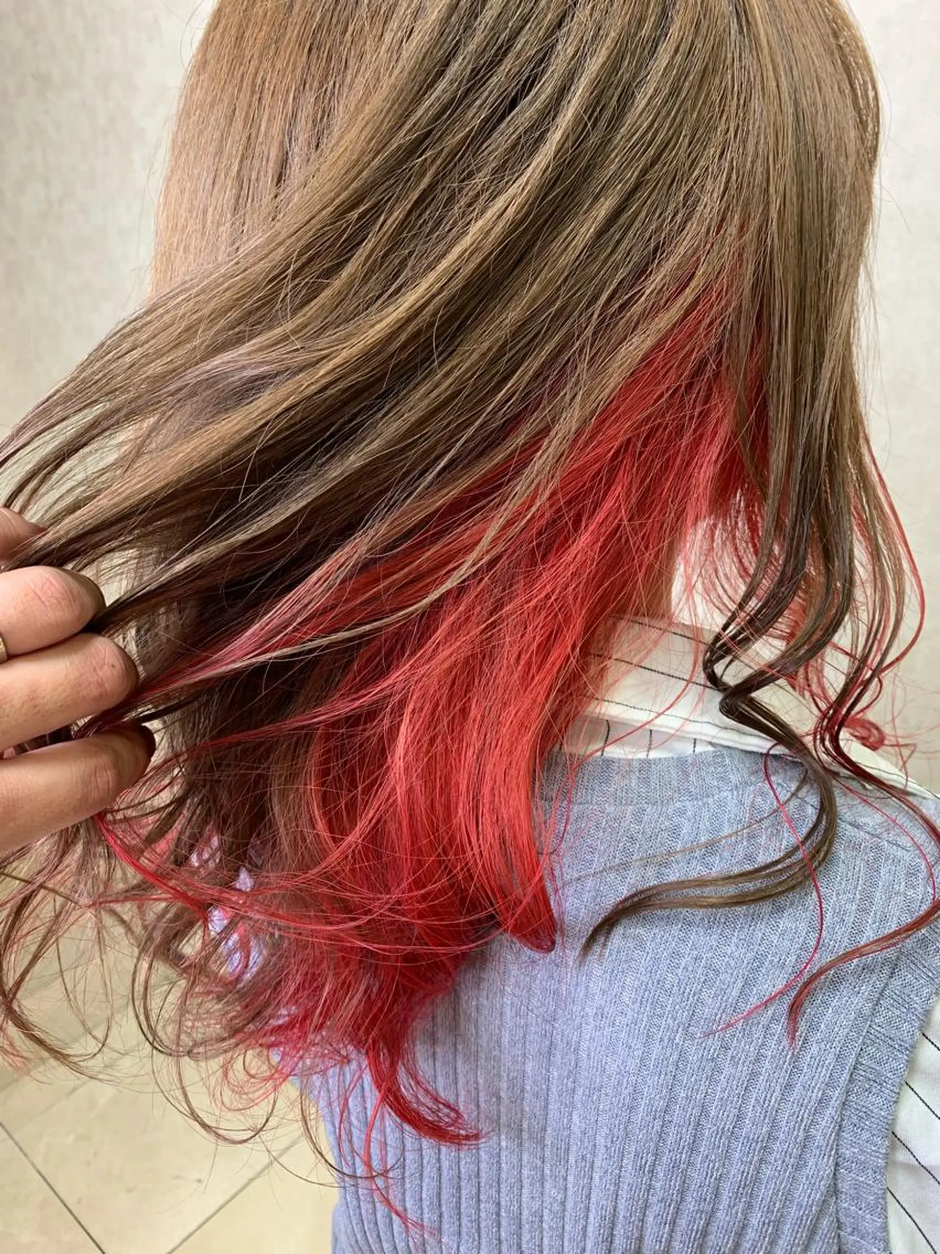 ミディアム 竹井 寛喜のヘアスタイル