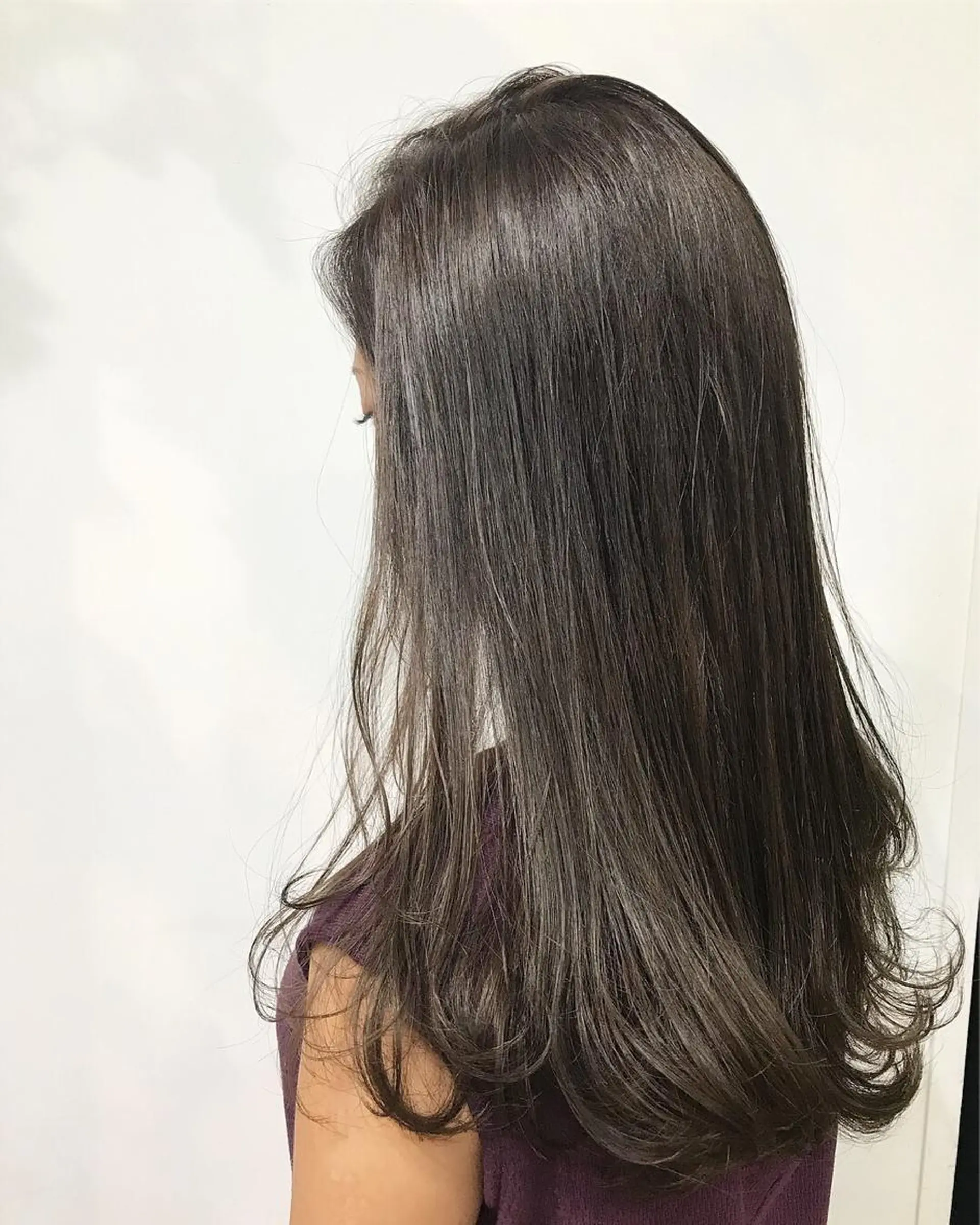 ロング カラー ベージュカラー ヘアカラー トリートメント レイヤー/顔周り /AKARIのヘアスタイル