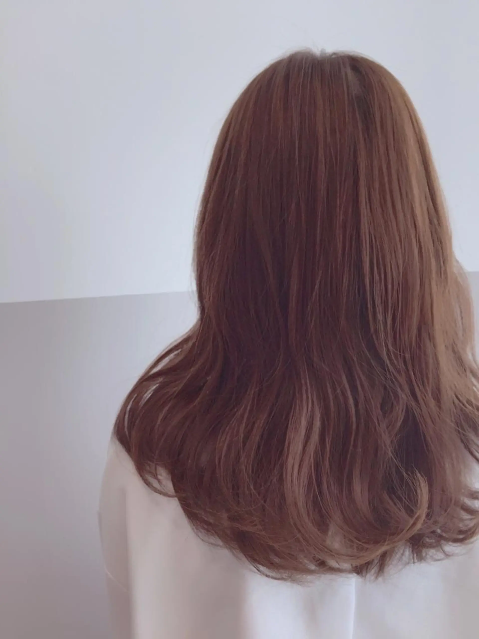 ミディアム カラー たかはし まいのヘアスタイル