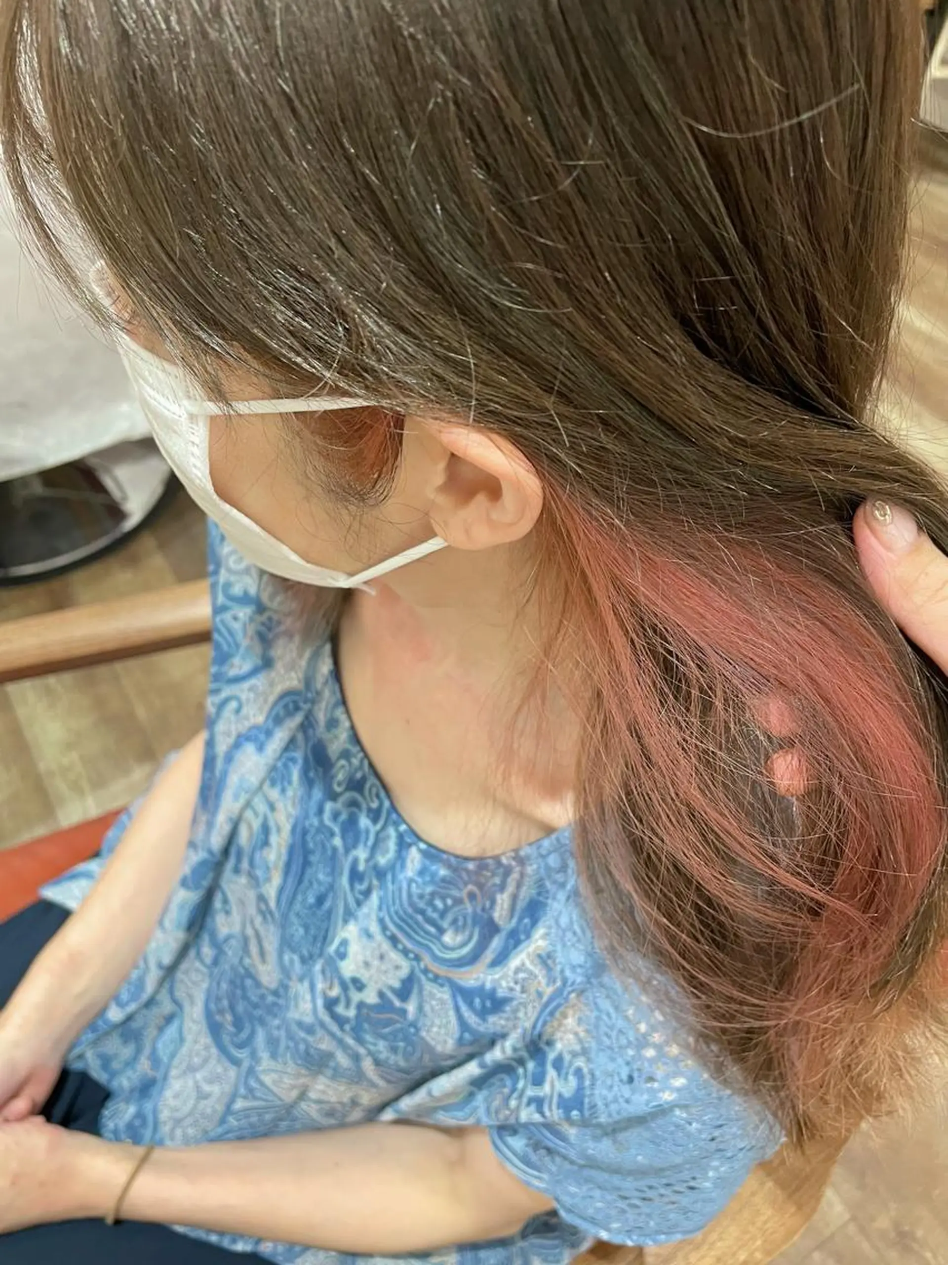 カラー newi梅田🫧韓国 ヘア🫧sakiのヘアスタイル