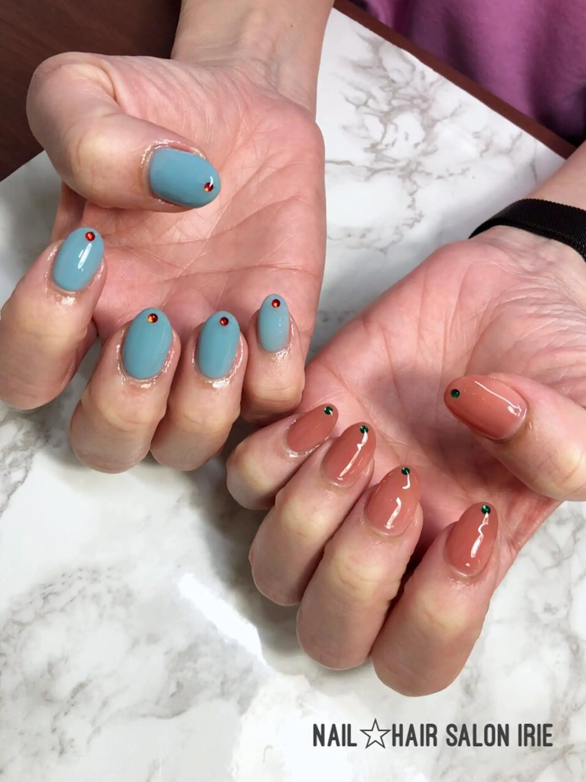 ネイル Hair salon Irie所属・與儀 知佳のネイルデザイン
