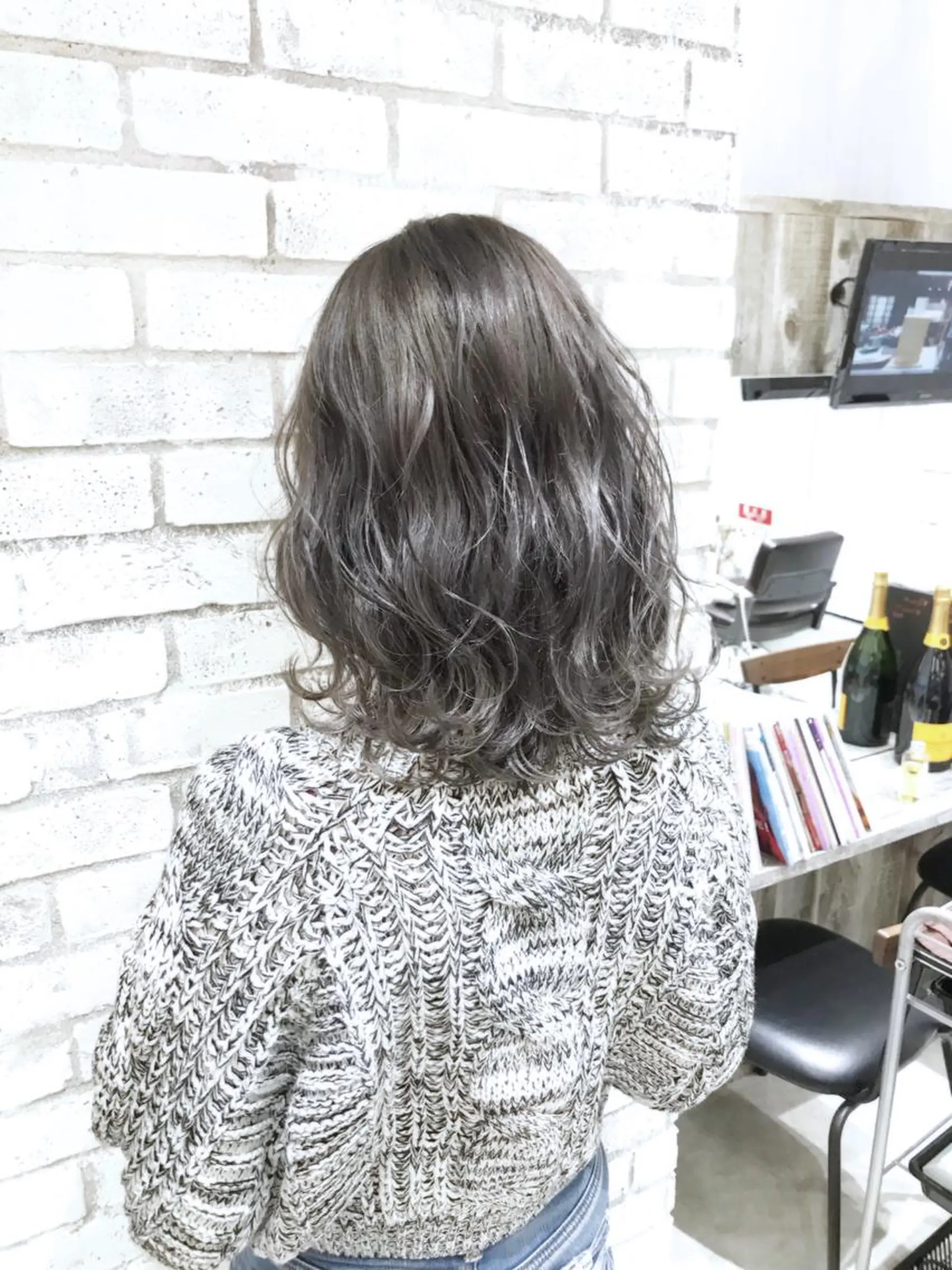 ミディアム カラー パーマ ヘアアレンジ メンズ キッズ ネイル マツエク・マツパ カット バレイヤージュ/ 髪質改善/渡邉悟🌱のヘアスタイル