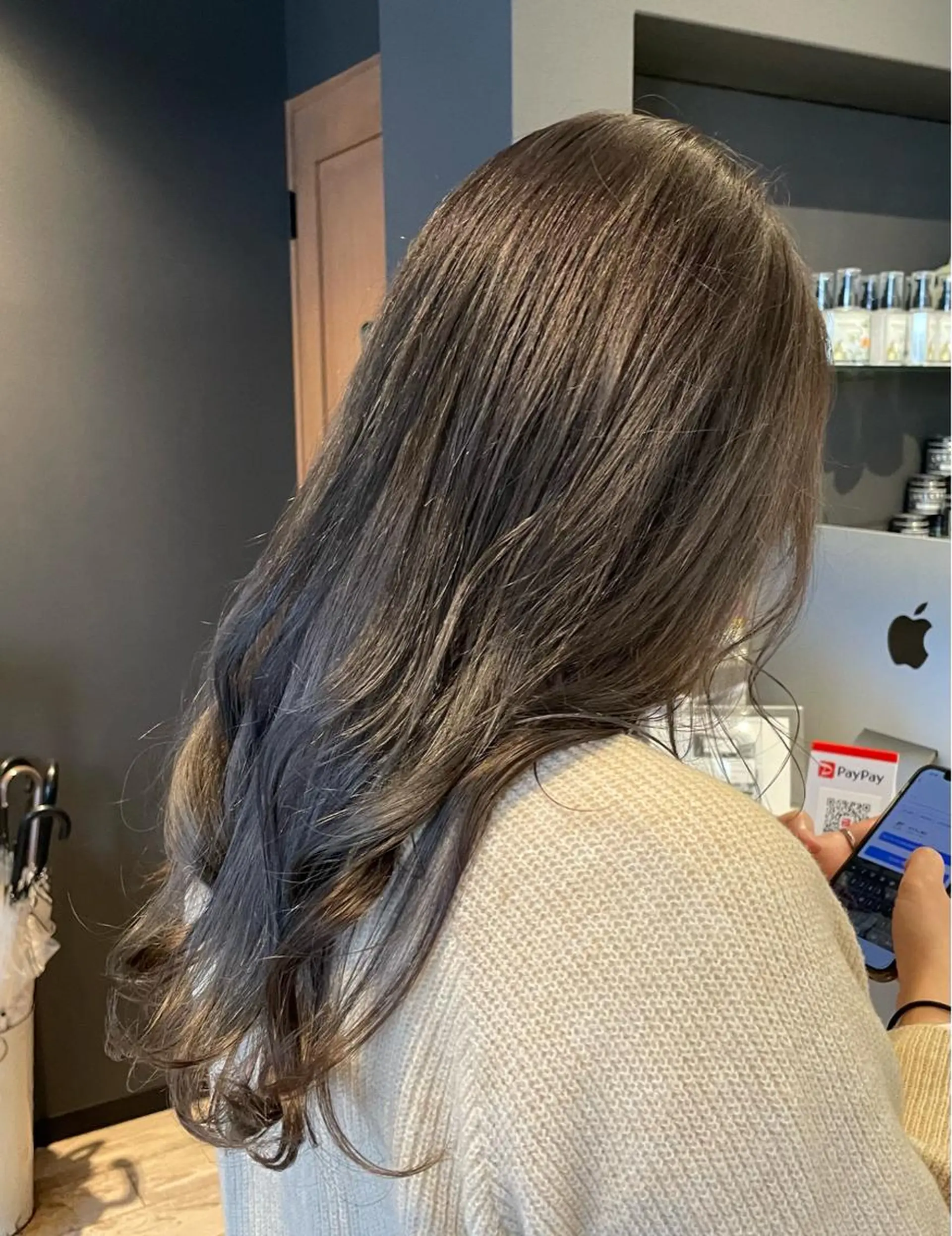 セミロング EIGHT 野々市 イトウミサキのヘアスタイル