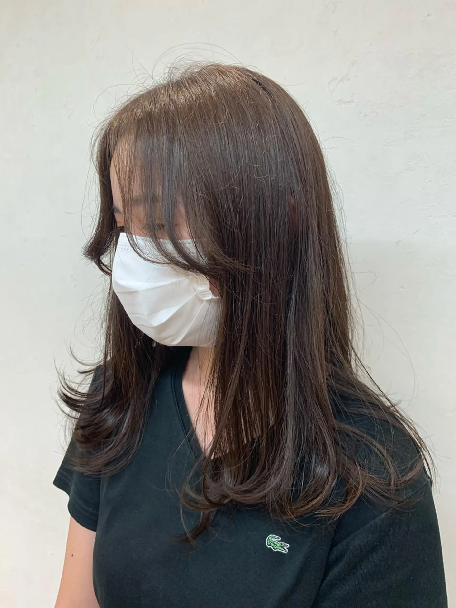 セミロング カラー カット ヘアセット 透明感カラー/ ダブルカラー /ソラのヘアスタイル