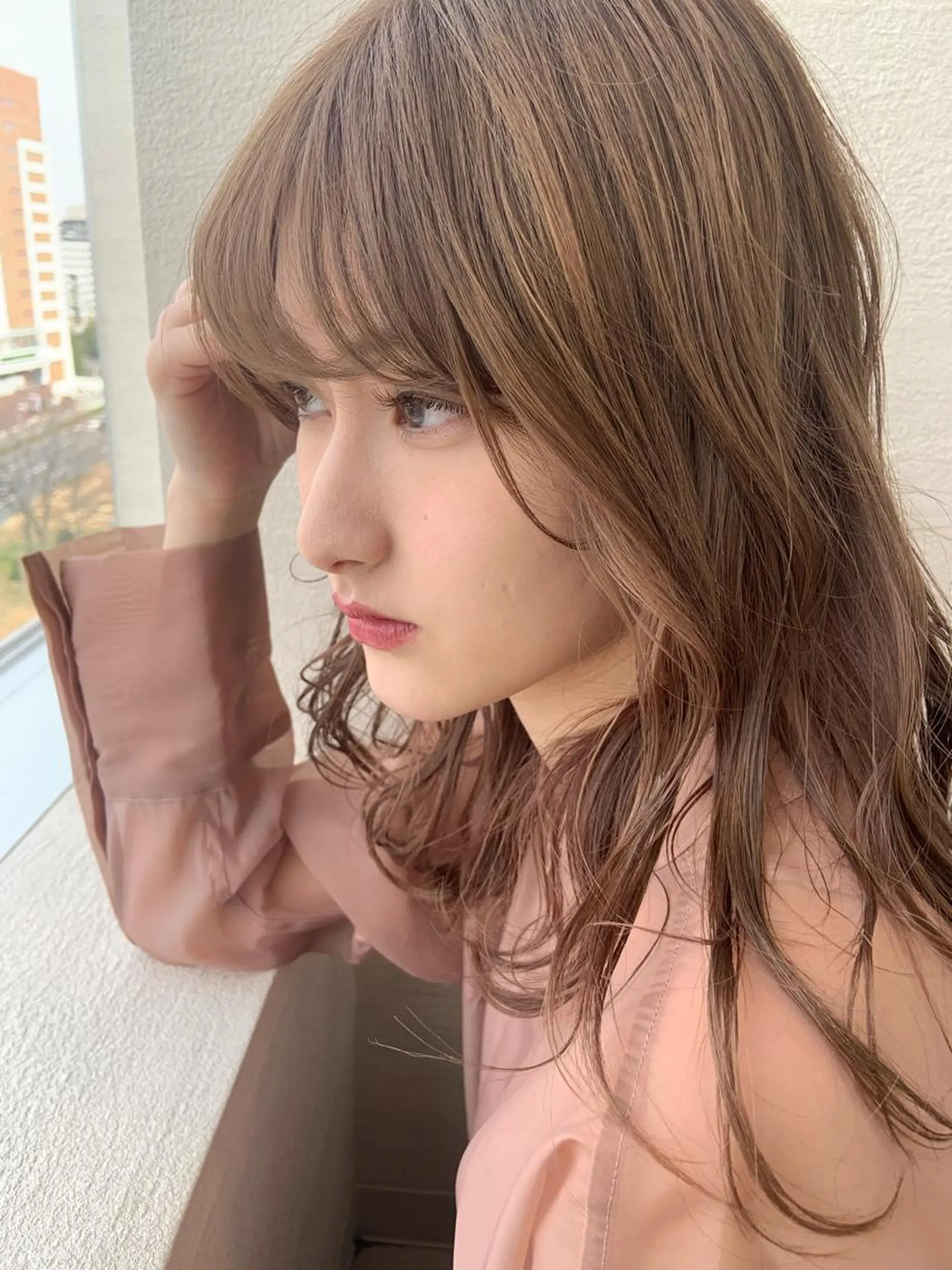 ミディアム 🤍透明感/韓国風 🤍サクラギヒトミのヘアスタイル