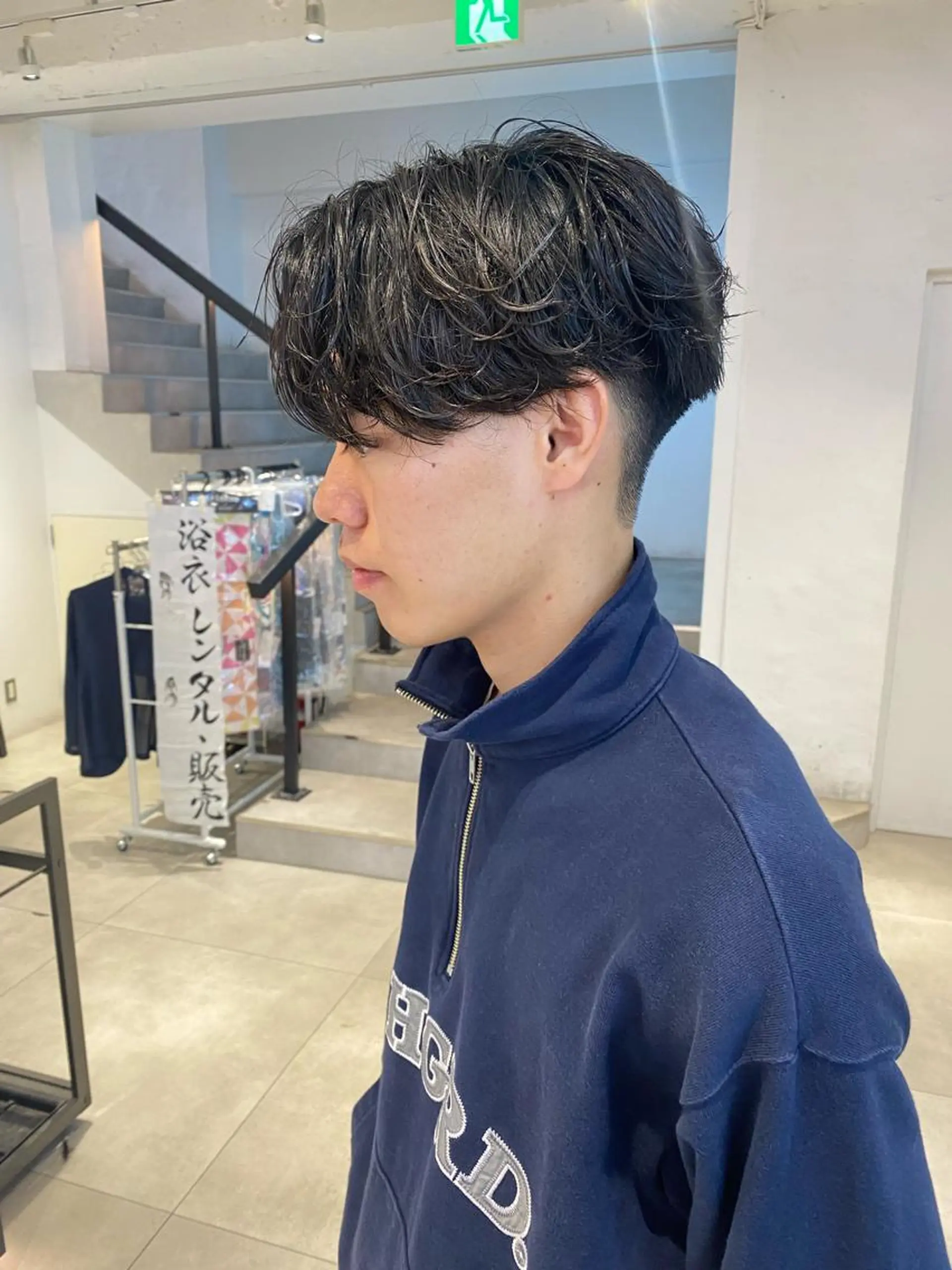 パーマ メンズ 新宿【メンズパーマ】 塩澤太一のヘアスタイル