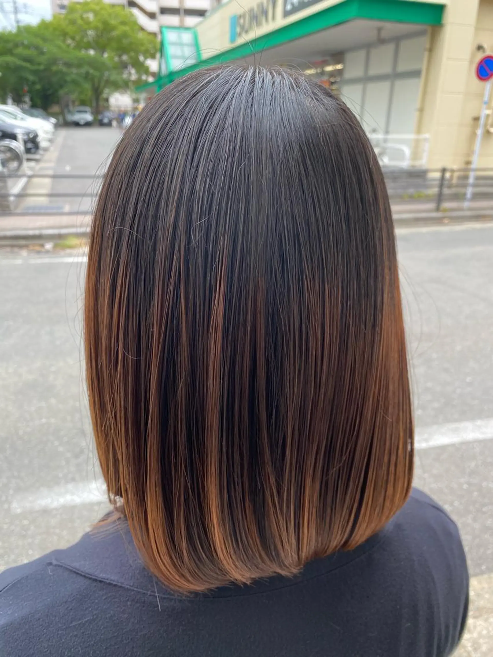 ミディアム jill by gisel＿奥家のヘアスタイル