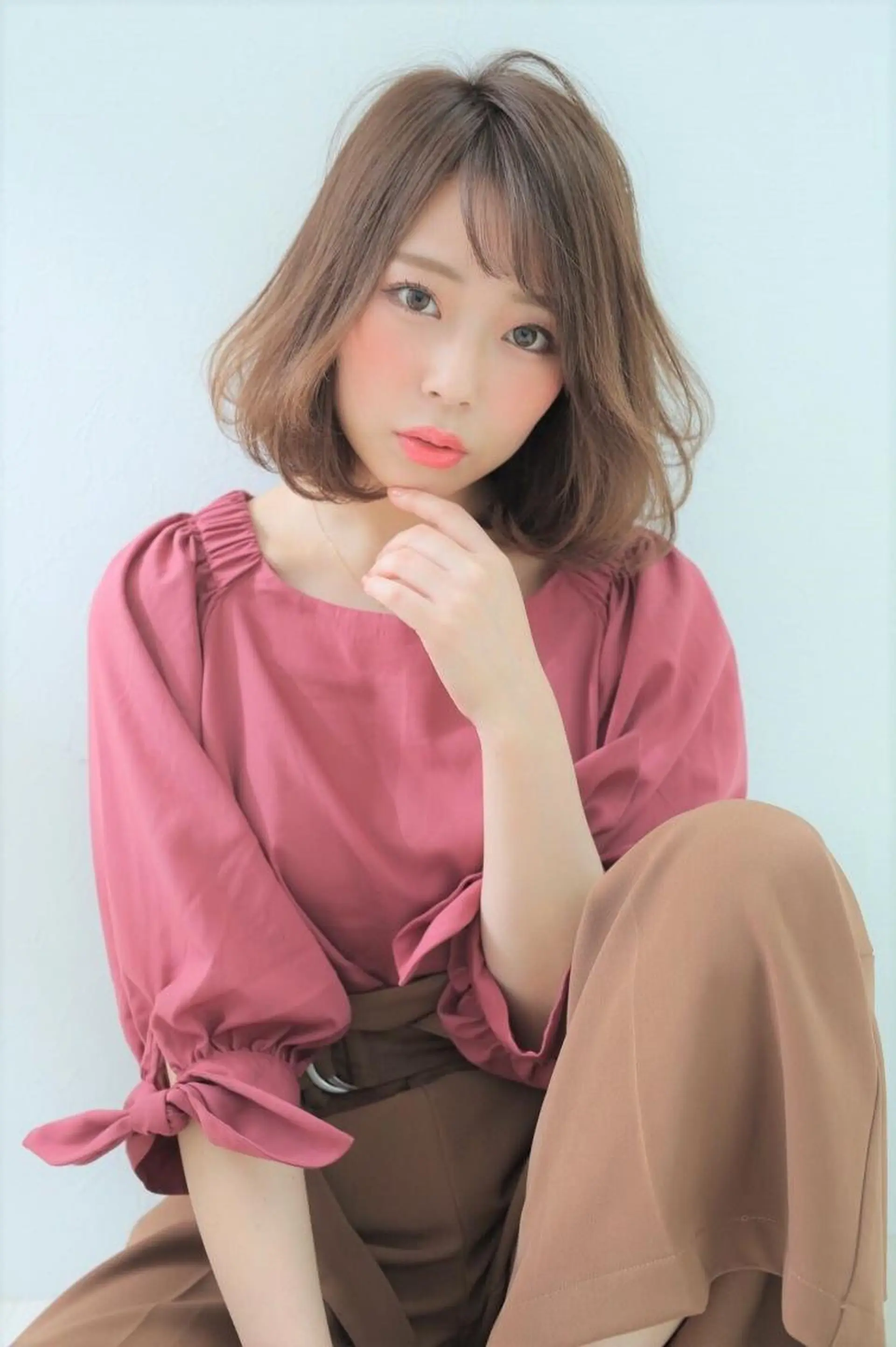 ミディアム 指名支持率NO.1 スタイリストのヘアスタイル