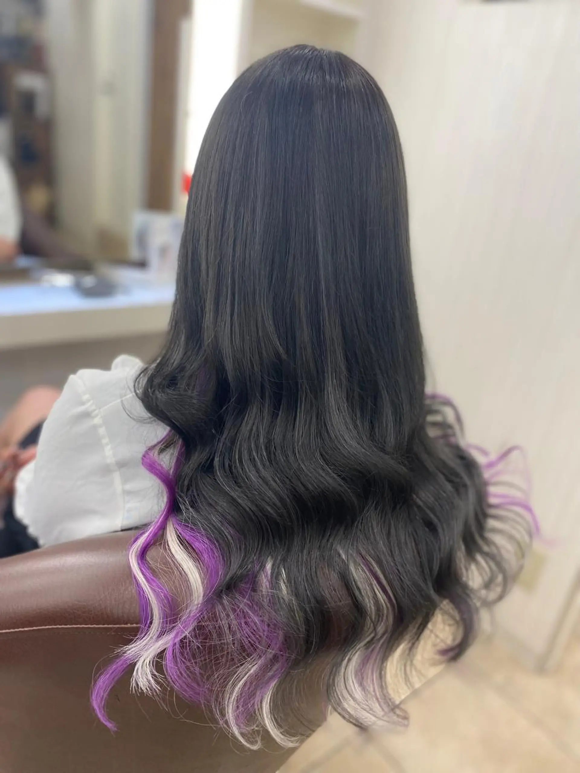 セミロング カット ヘアカラー トリートメント エクステ 🦋 SHION 🦋のヘアスタイル