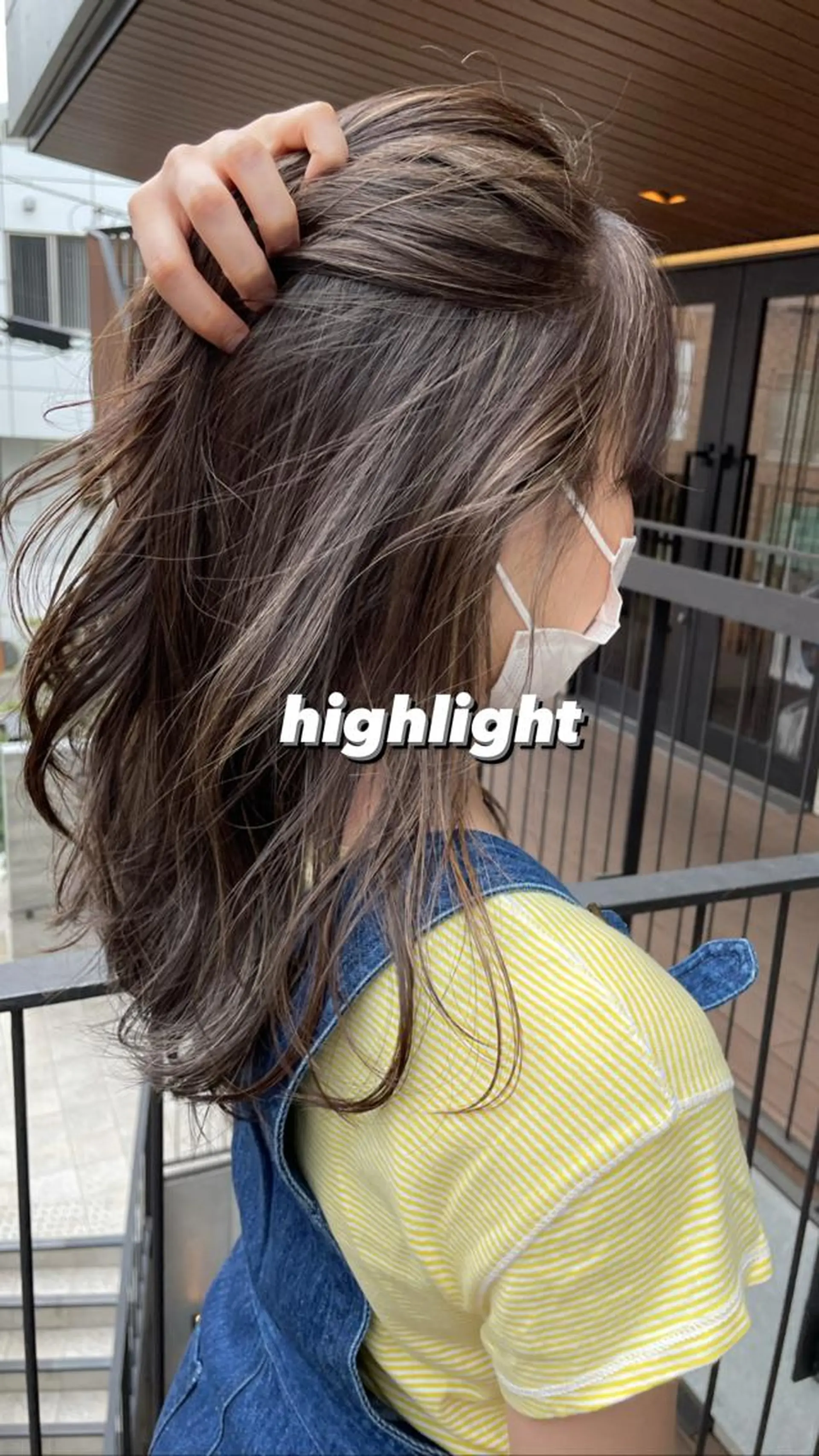 セミロング カラー ヘアアレンジ マツエク・マツパ Miku /ブリーチ/ボブのヘアスタイル