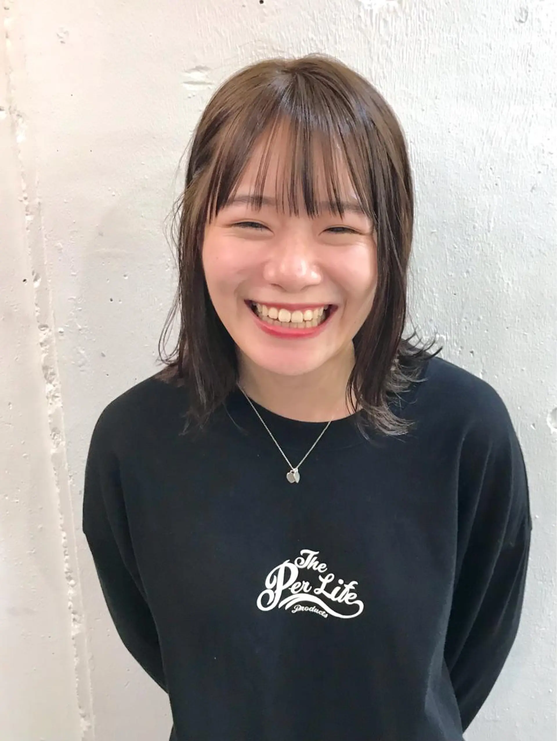 セミロング カラー カット ヘアカラー トリートメント 木村陸弥 似合わせ 透明感カラー🌿のヘアスタイル