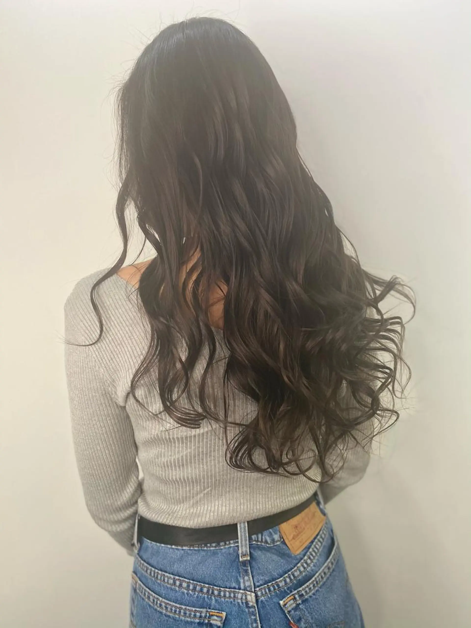 ロング カラー opus 店長大和 レイヤー/赤み消しのヘアスタイル