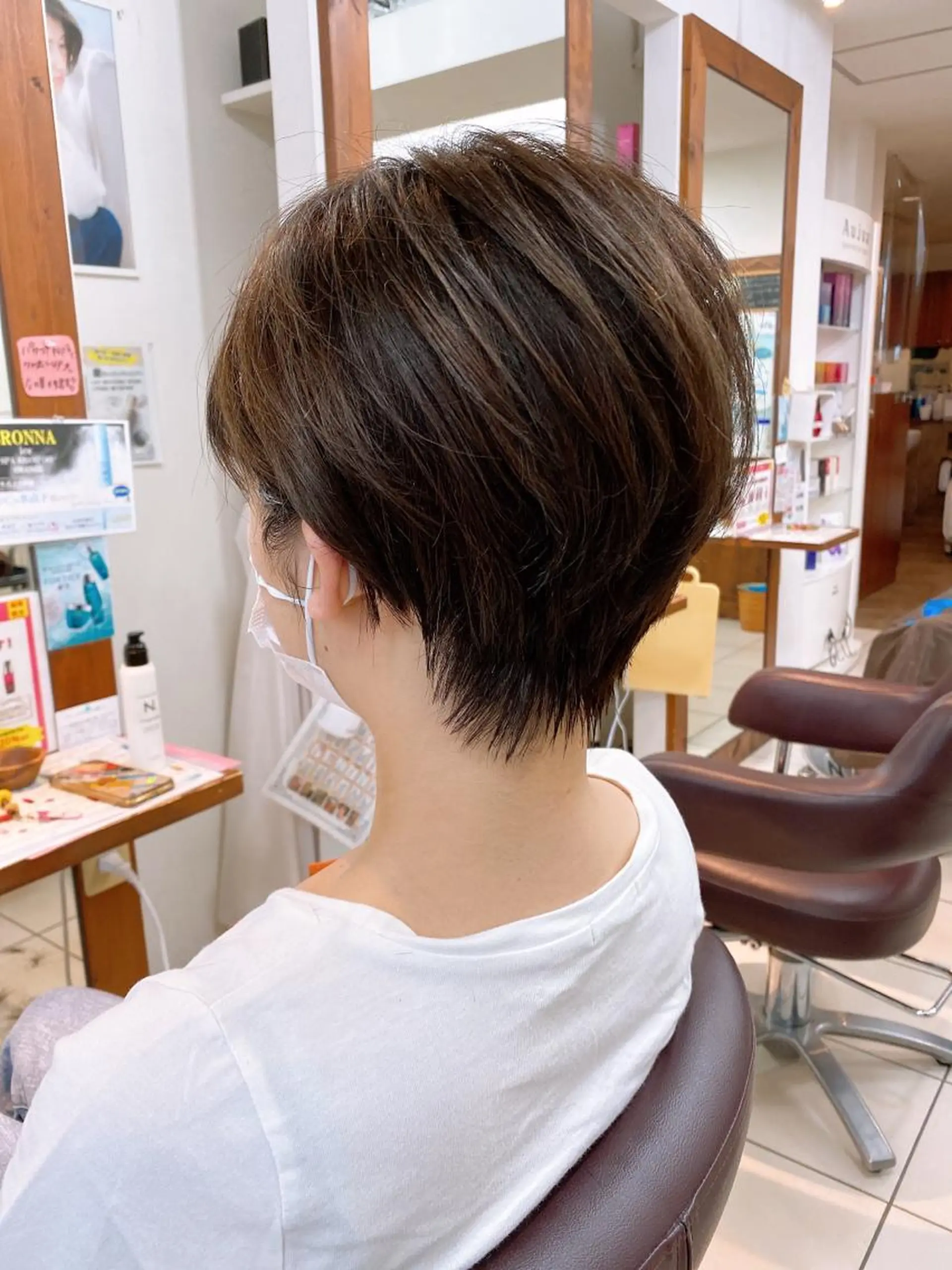 ショート カラー くびれヘア ショートヘア ベリショディレクター 小野 健太郎のヘアスタイル