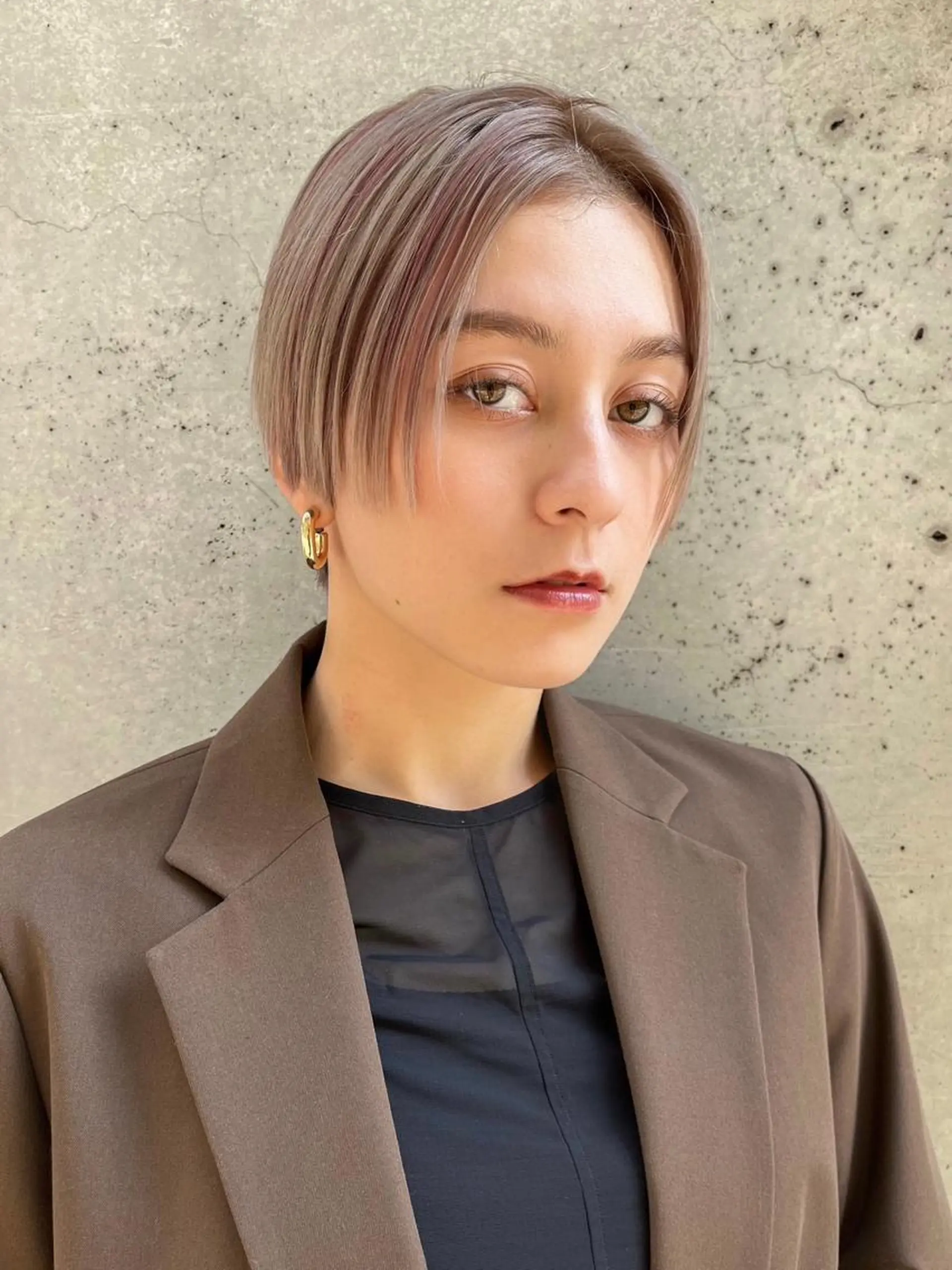 ショート カラー レイヤー,ボブ / 彩未のヘアスタイル