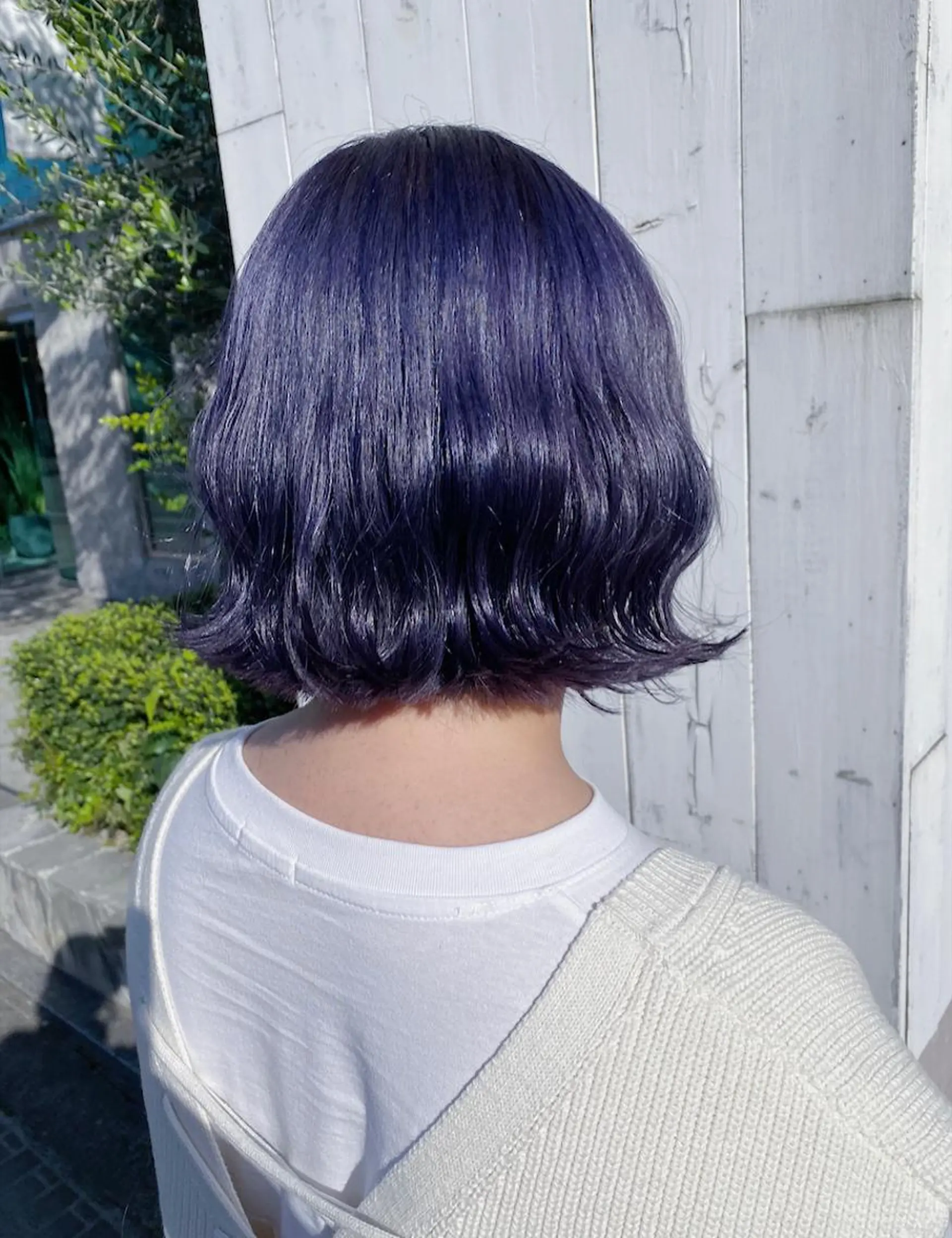 ミディアム カラー ヘアアレンジ ヘアカラー トリートメント ヘアセット 韓国レイヤーカット/ 儚げカラーチナツのヘアスタイル