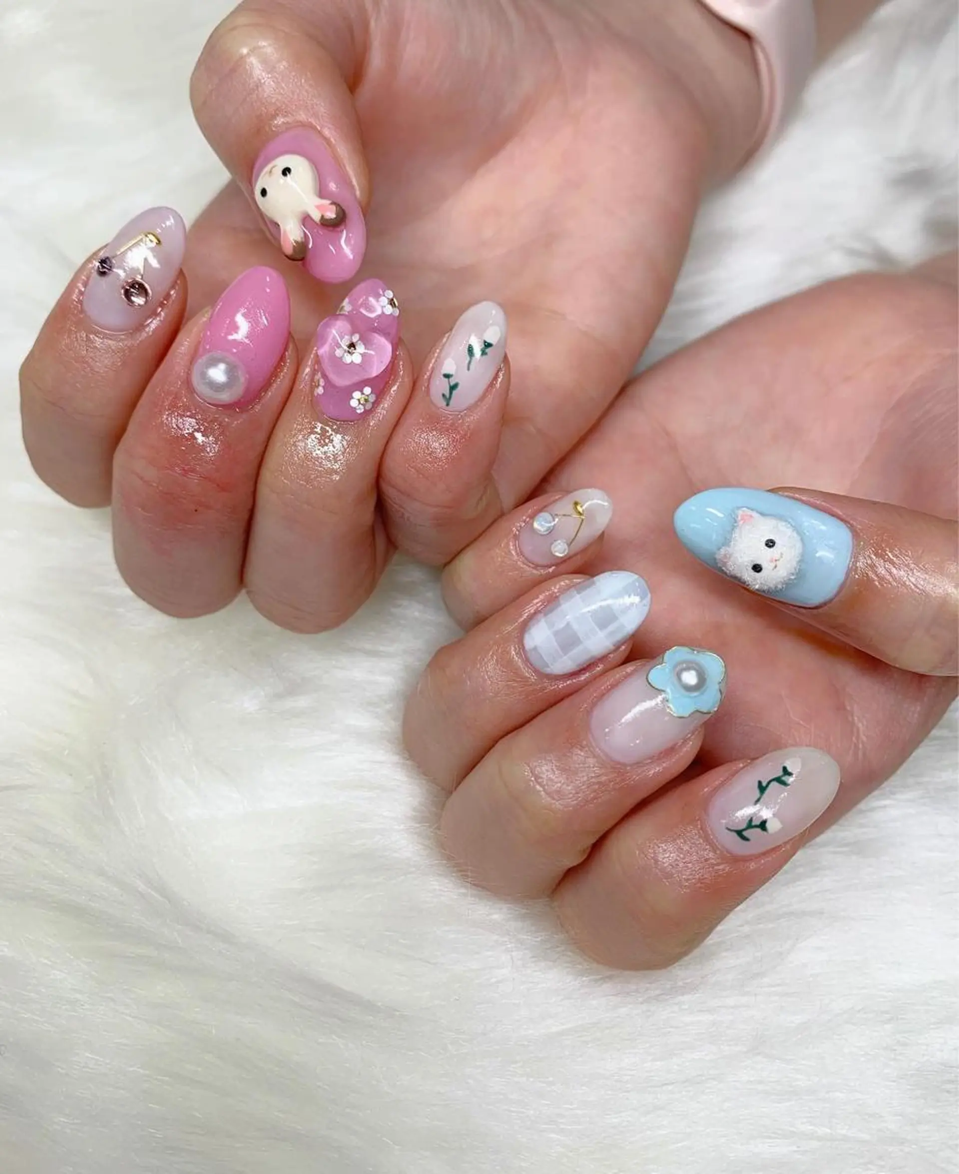 ネイル ハンドネイル glow_ nailのネイルデザイン