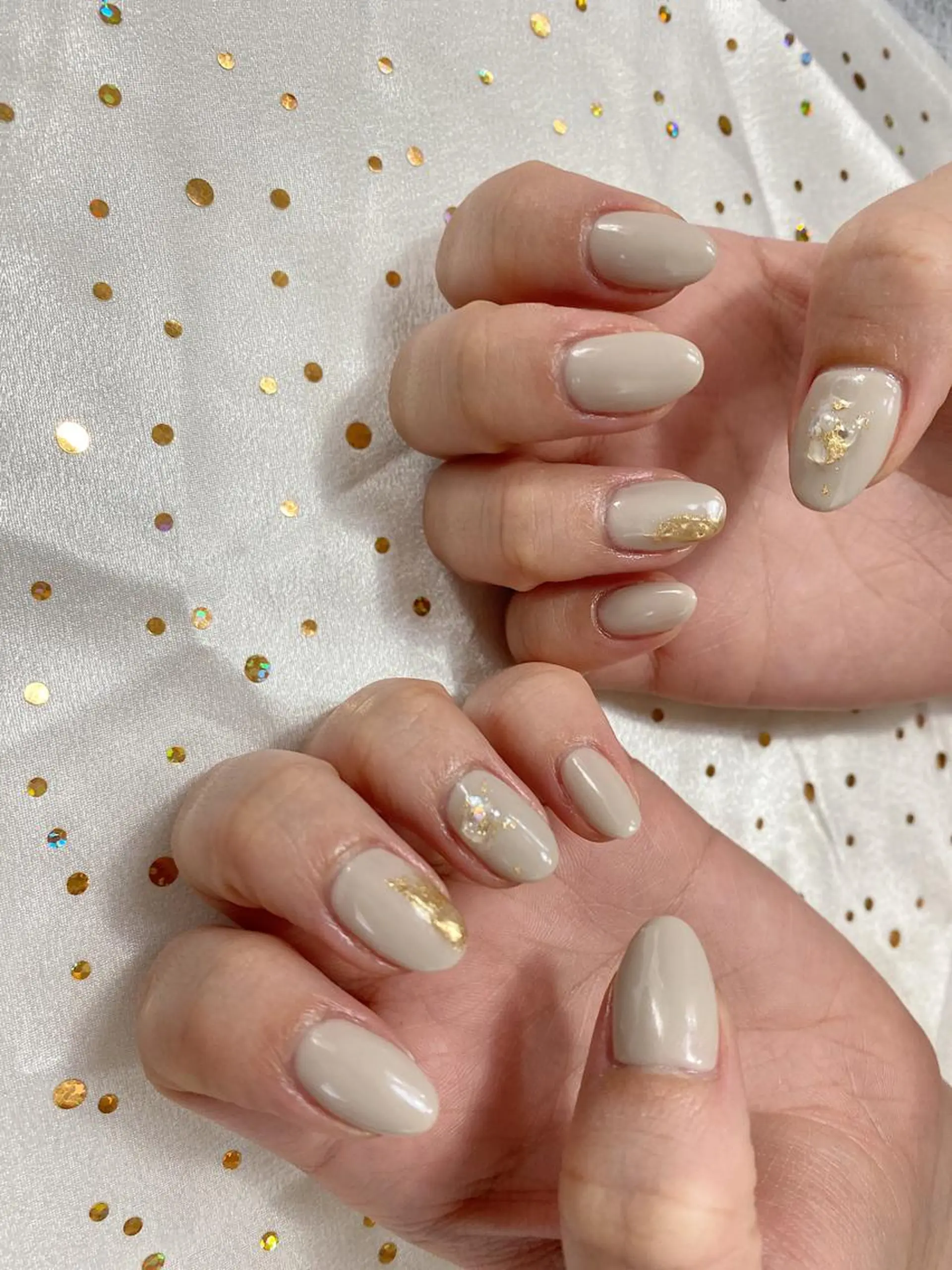 ネイル アートネイル ミラーネイル lcoco nailのネイルデザイン