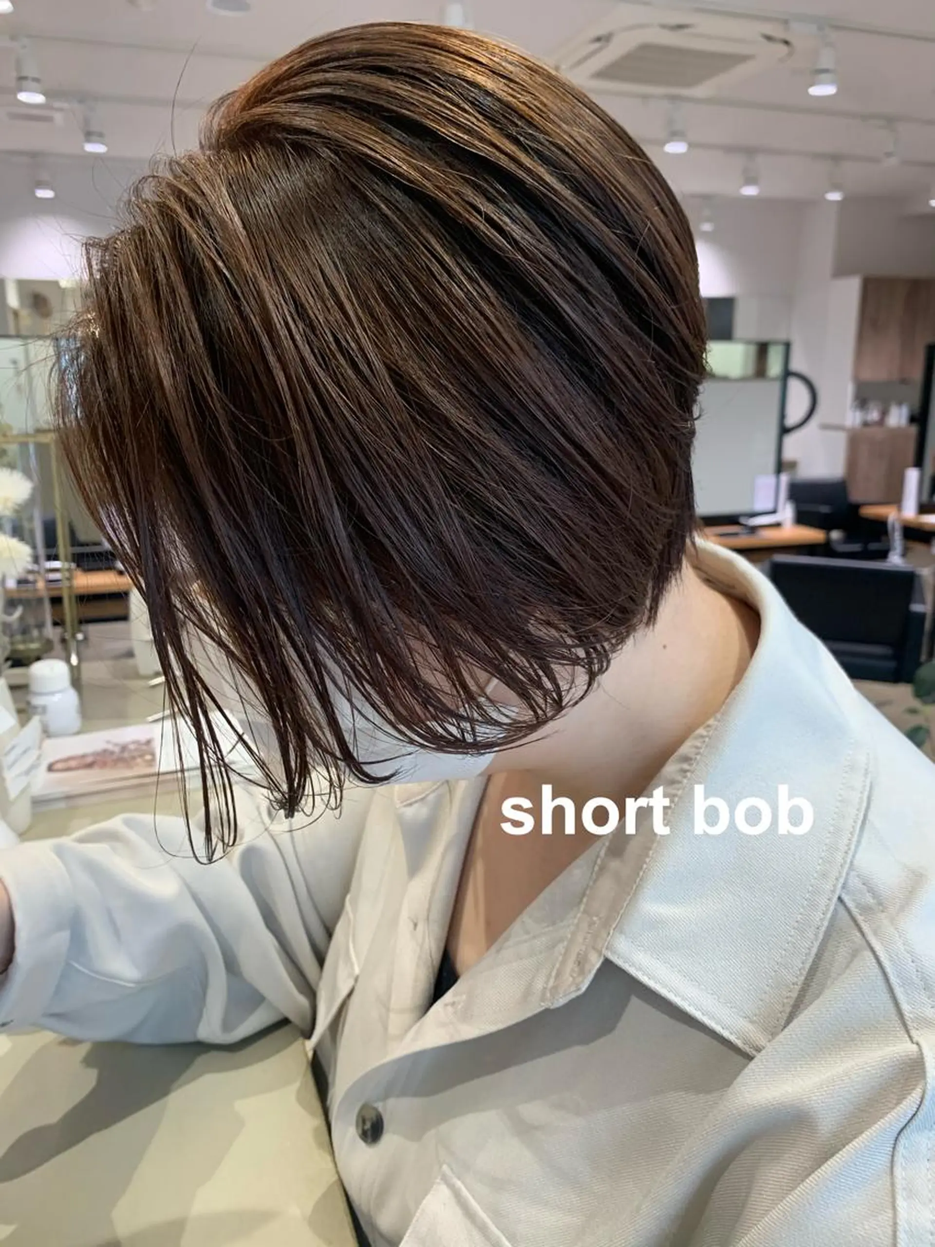 ショート ショートボブ ボブ ショートヘア kitagawa mayuのヘアスタイル