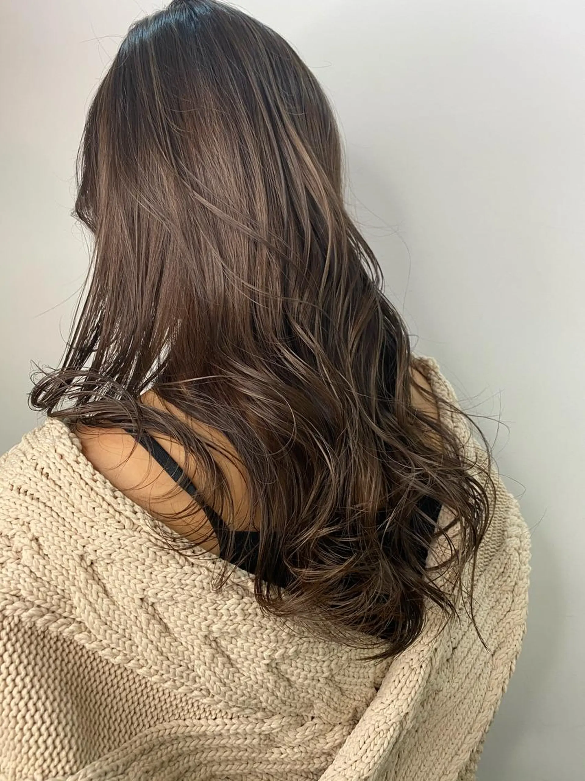 ロング カラー opus 店長大和 レイヤー/赤み消しのヘアスタイル