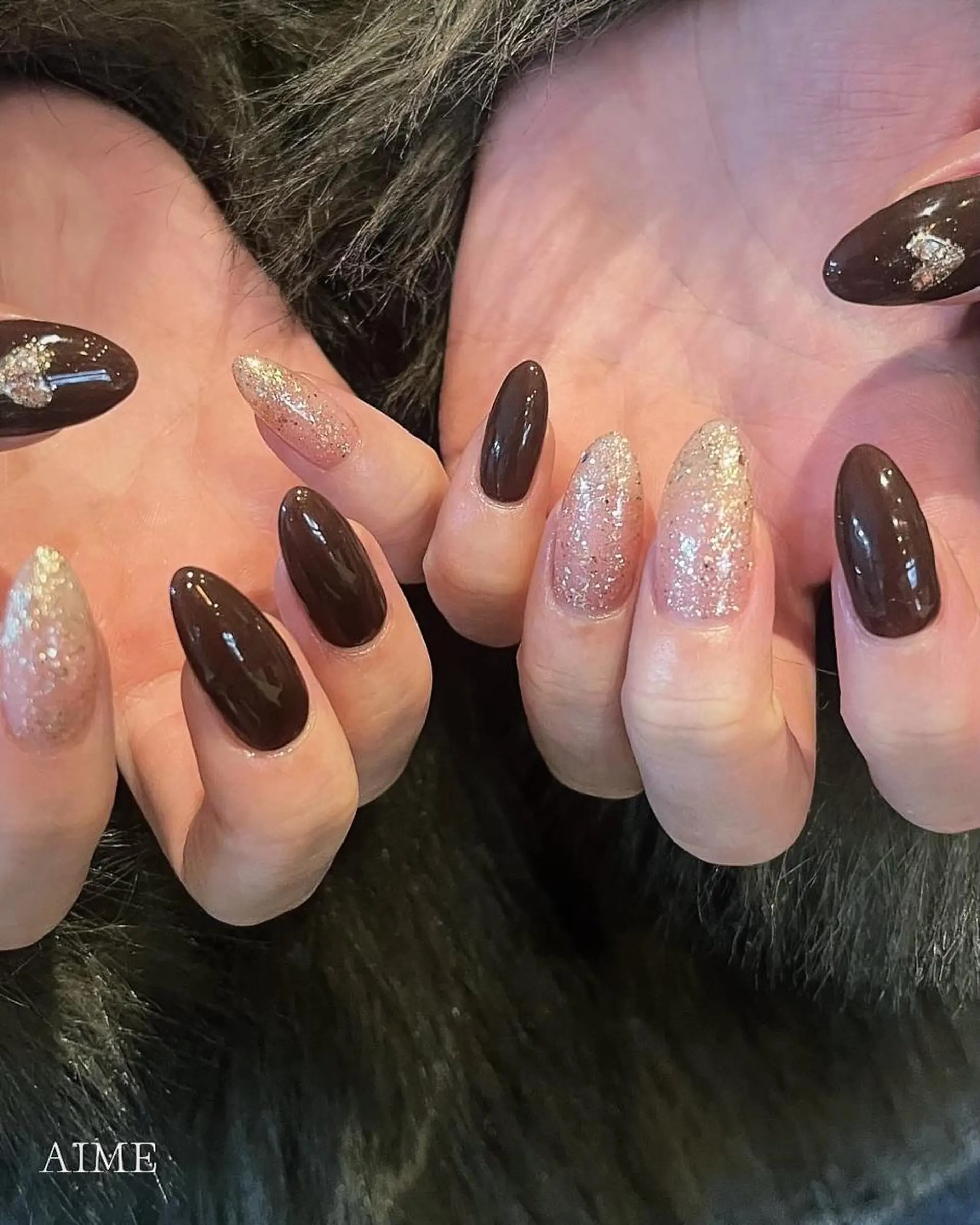 ネイル アートネイル ハンドネイル AIME (yuuka)のネイルデザイン