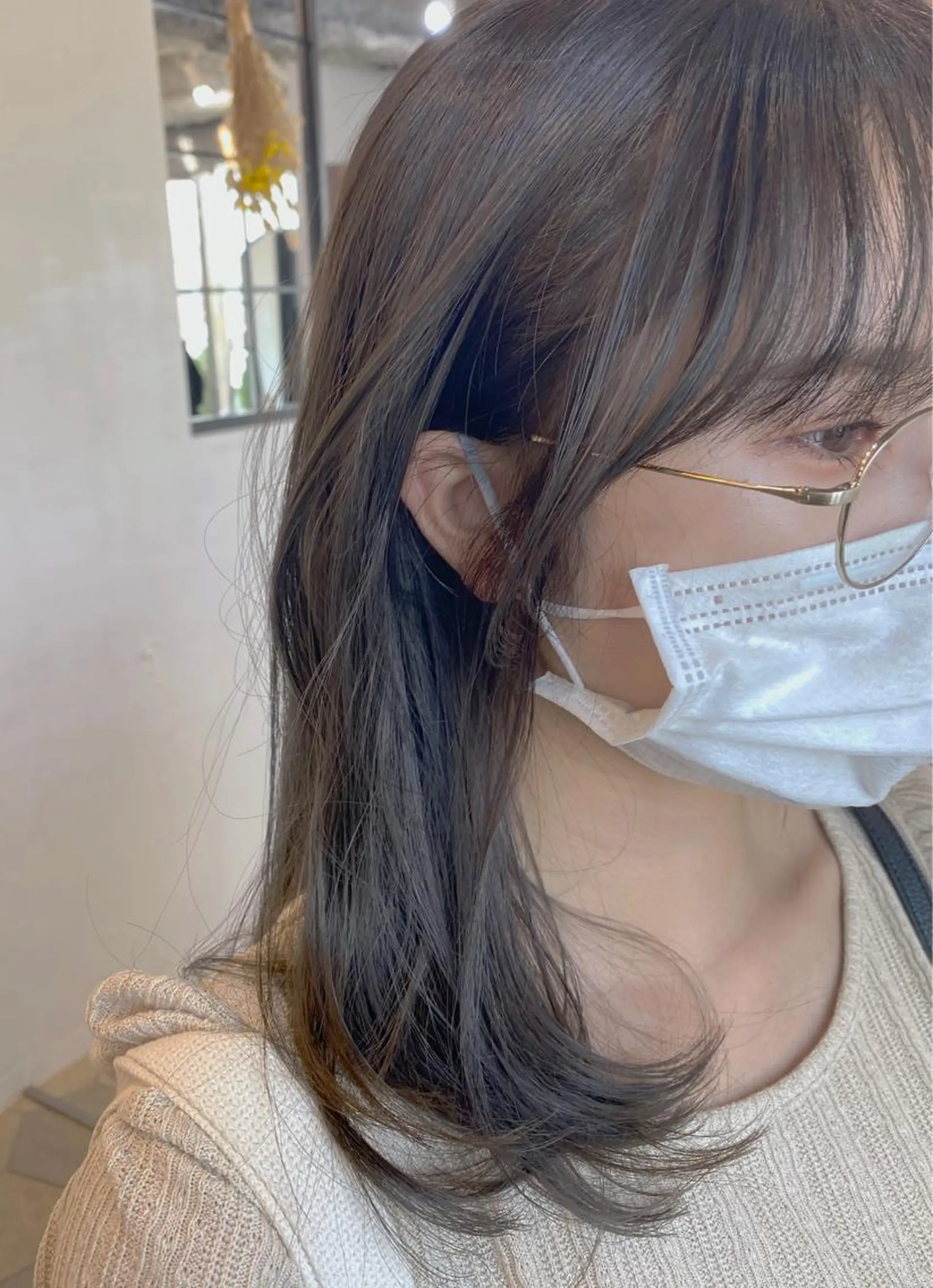 セミロング カラー 🥣 hashi 🛋️のヘアスタイル