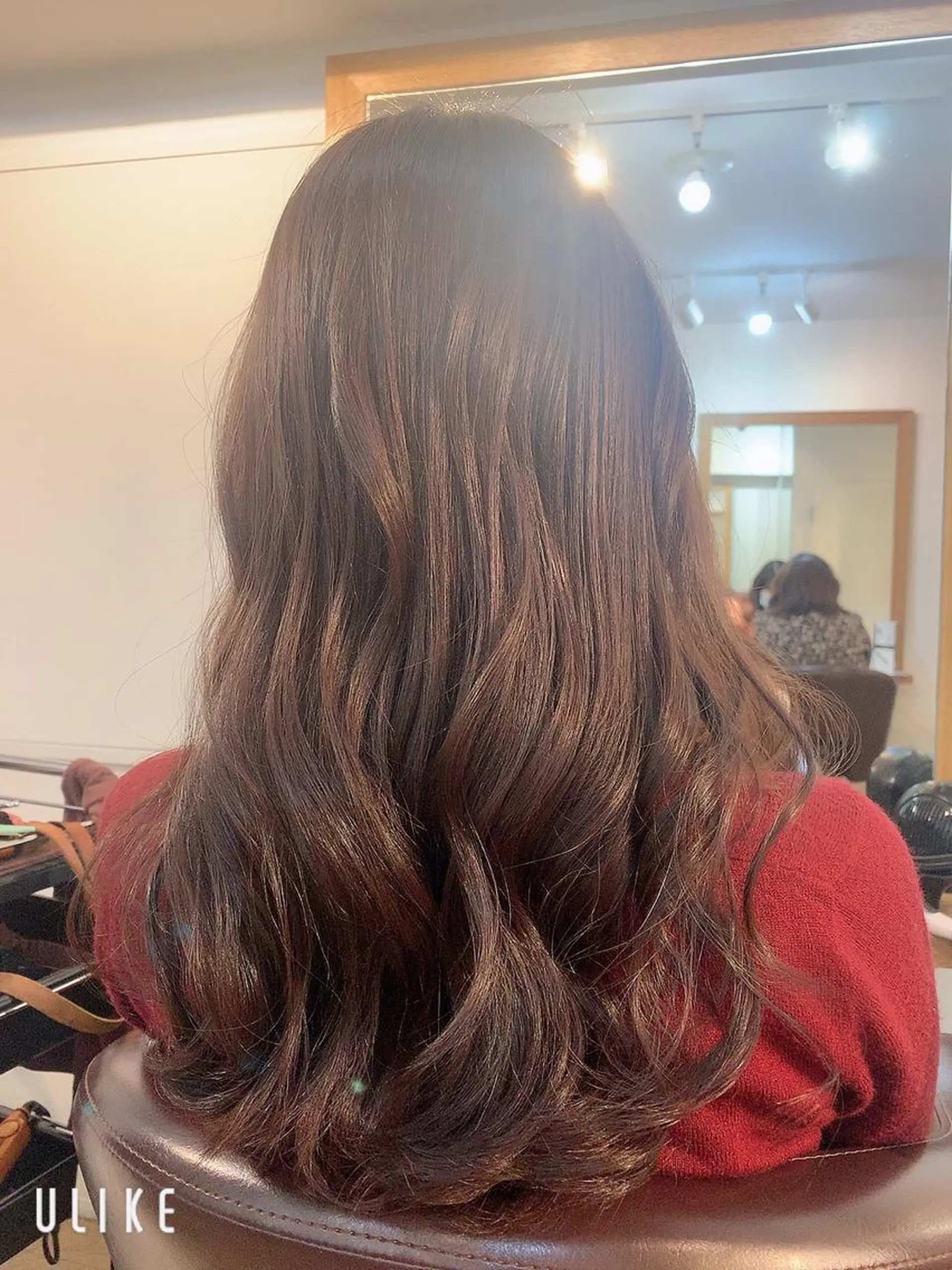 ロング カラー エンドウ　ミノリ🤎 /半個室/レイヤーのヘアスタイル