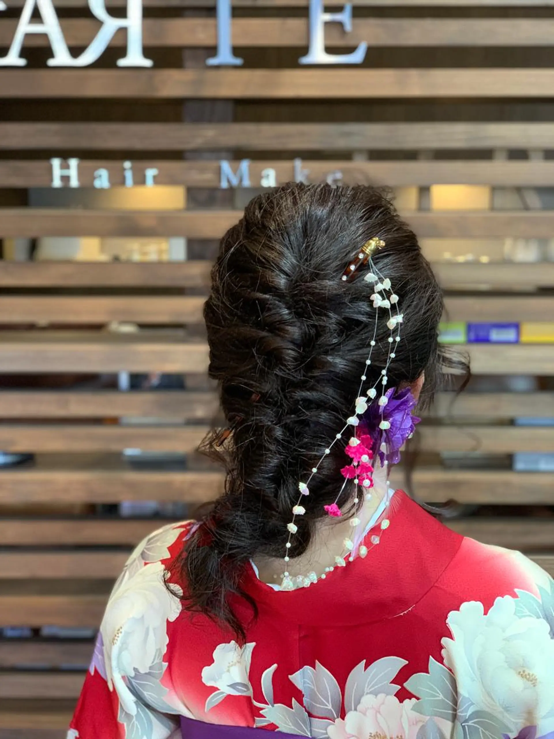 ヘアアレンジ Hair  Make  ARTE所属・♣︎Rikitake Yasu ✂︎のヘアスタイル