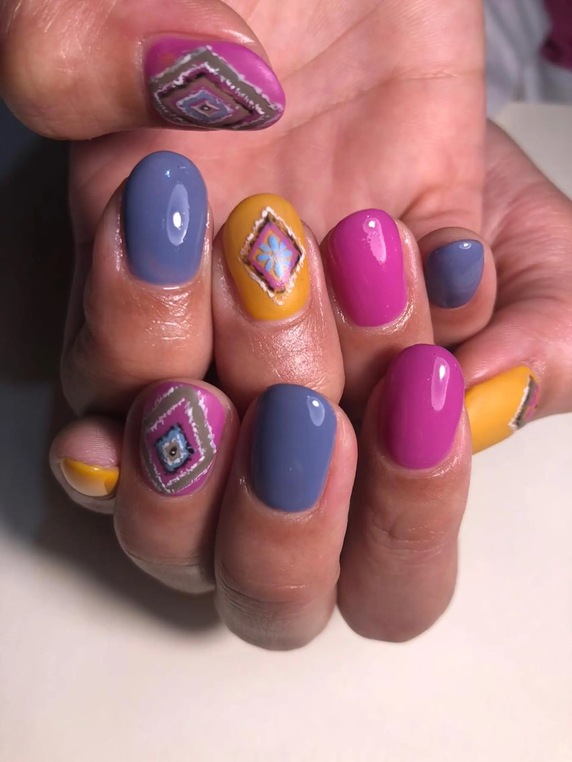 ネイル 持ち込み ハンドネイル Nail salon Museのネイルデザイン