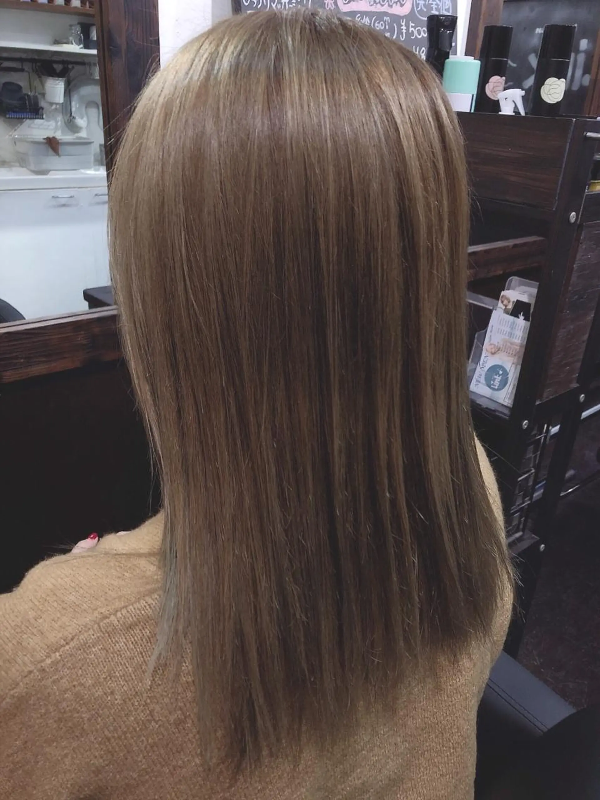 ロング カラー アッシュ ヘアカラー hairsalon Link所属・hairsalon Linkのヘアスタイル