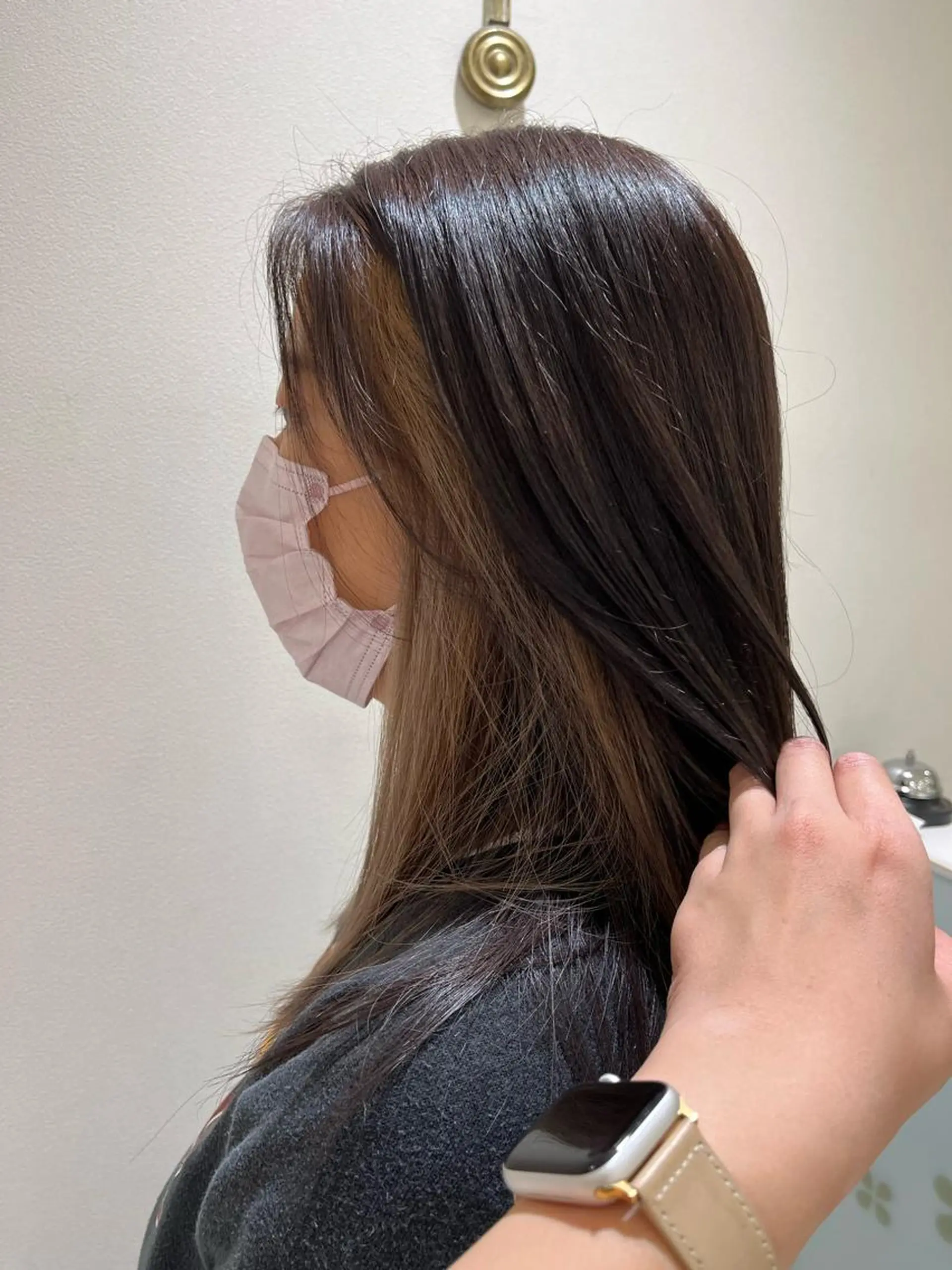 ロング カラー 中韓𝐌𝐈𝐗🩶 𝐘𝐔𝐊𝐀のヘアスタイル