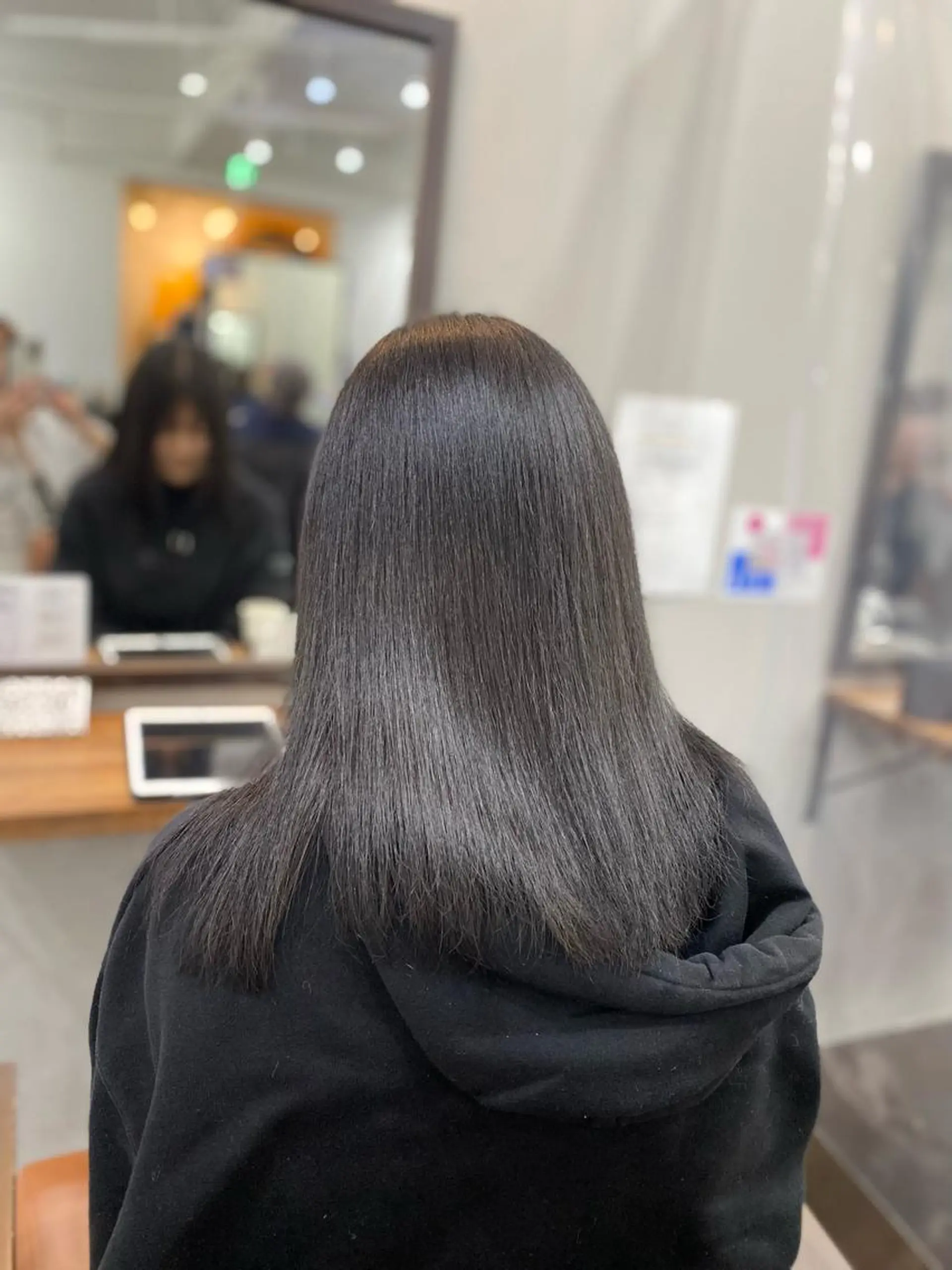 ロング カット ヘアカラー トリートメント 透明感カラー名駅 名駅みゆのヘアスタイル