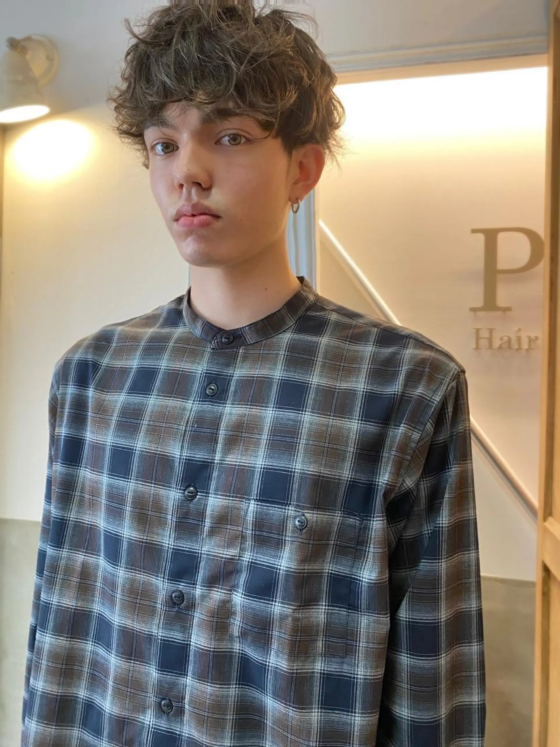 ショート カット パーマ キタダ ヒロキのヘアスタイル