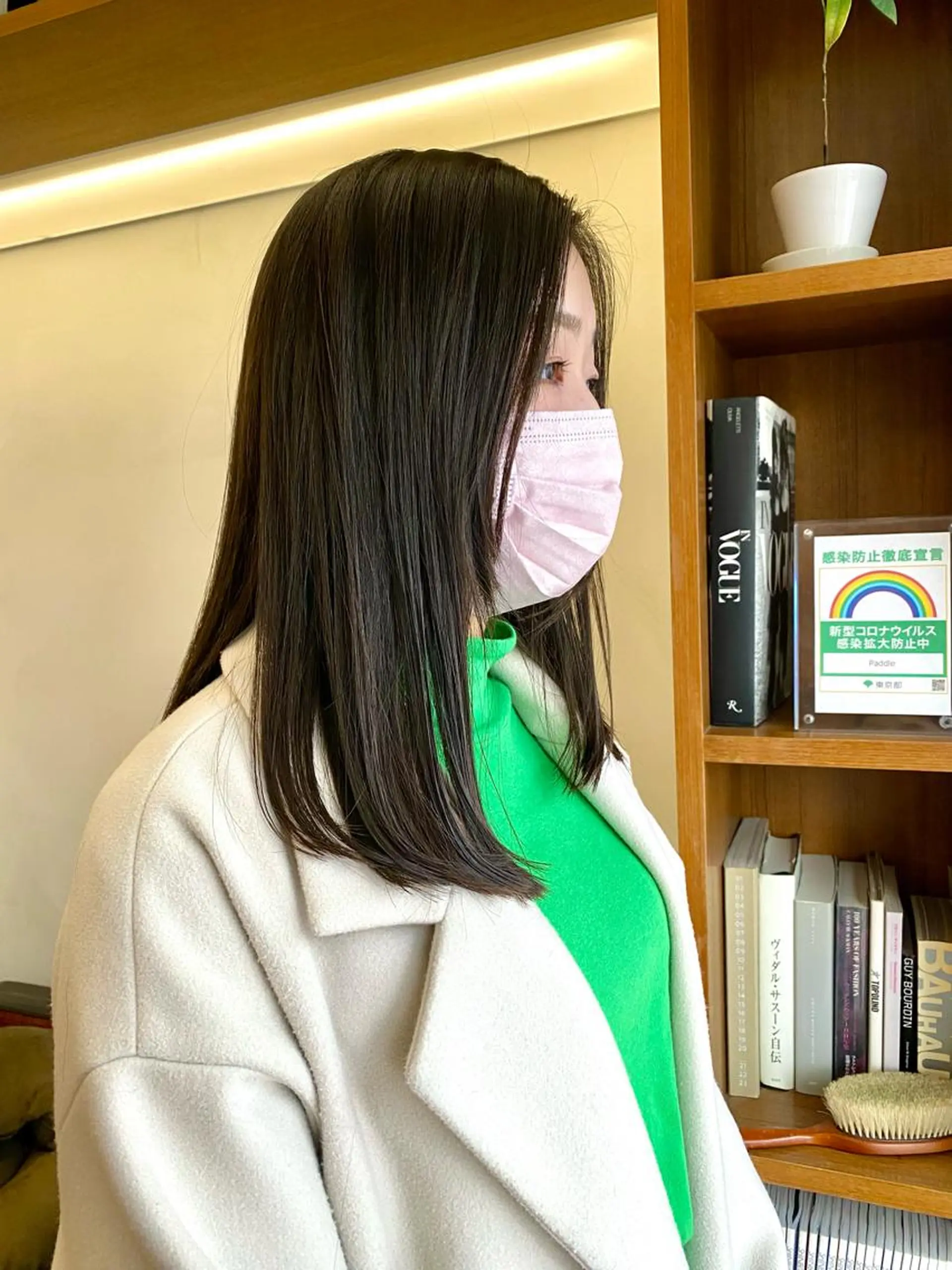 ミディアム カラー Paddle所属・似合わせレイヤー/ レイヤーパーマ/高倉のヘアスタイル