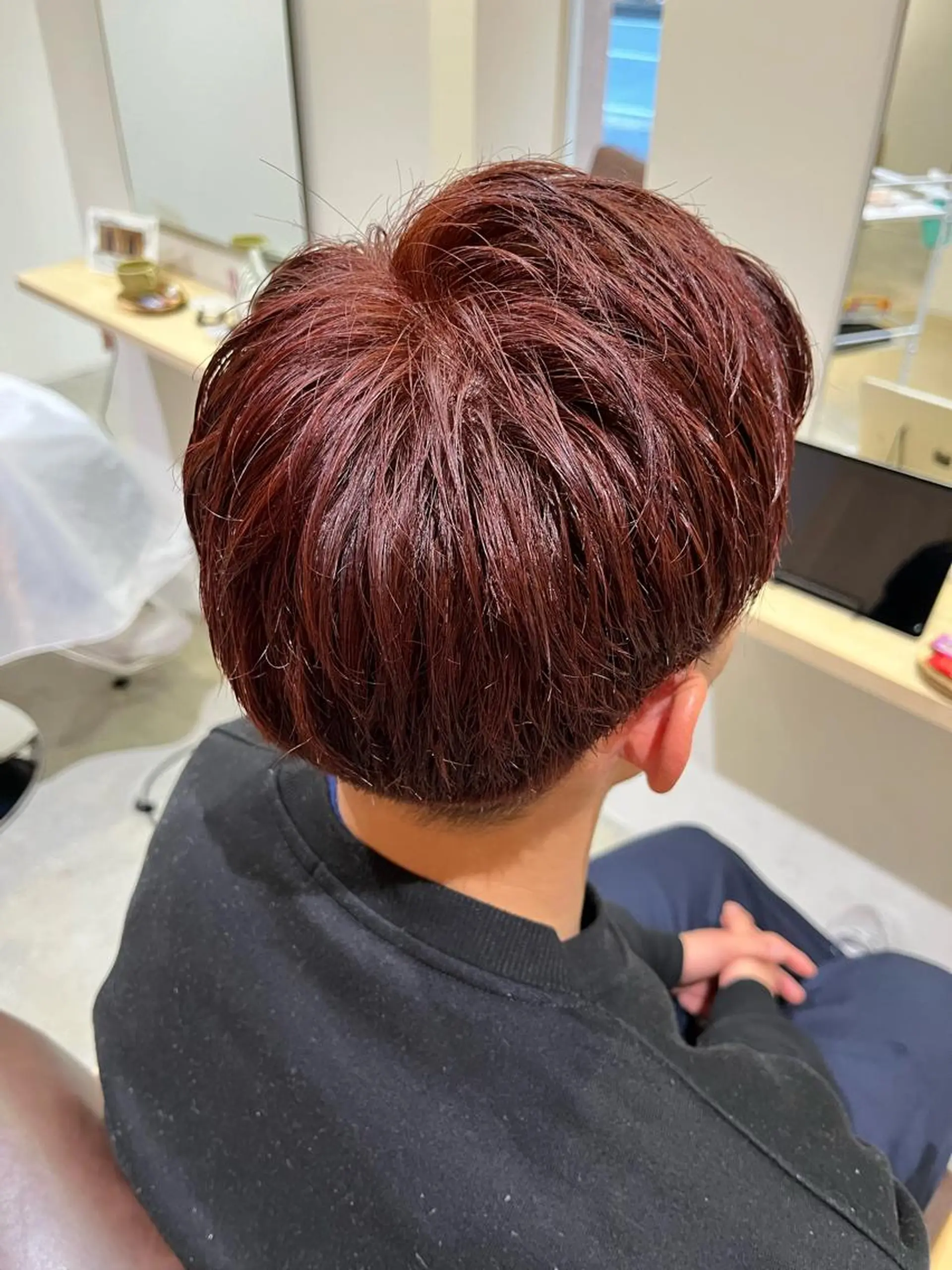 ショート カラー アッシュ ベージュカラー ブリーチ ケアブリーチ ダブルカラー ヘアカラー 🌼あんなtrend color🌼のヘアスタイル