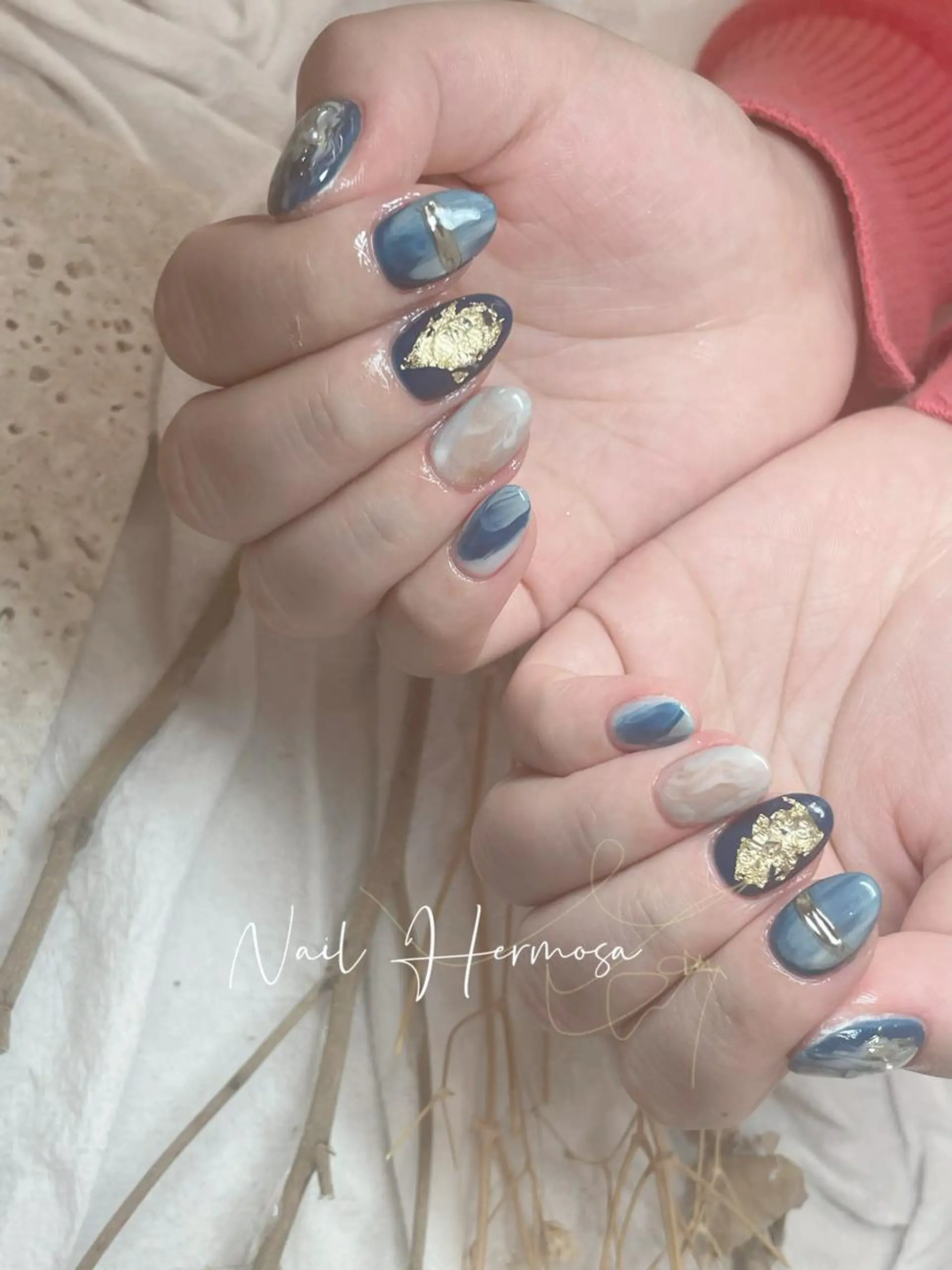 ネイル 長さ出し フラッシュネイル フットネイル ジェルネイル マグネットネイル ハンドネイル ネイル エルモサのネイルデザイン