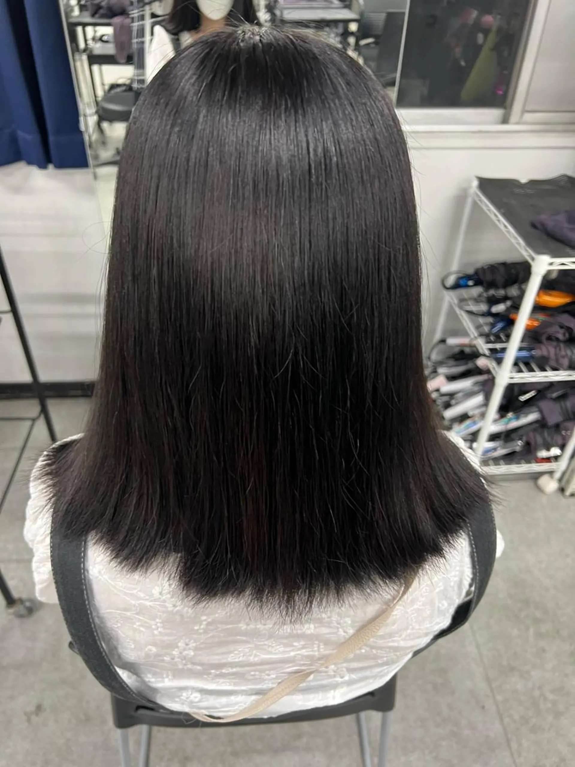 ミディアム カラー パーマ ヘアアレンジ メンズ キッズ ネイル マツエク・マツパ アイブロウ ダブルカラー特化💖 韓国ヘア💖りくのヘアスタイル