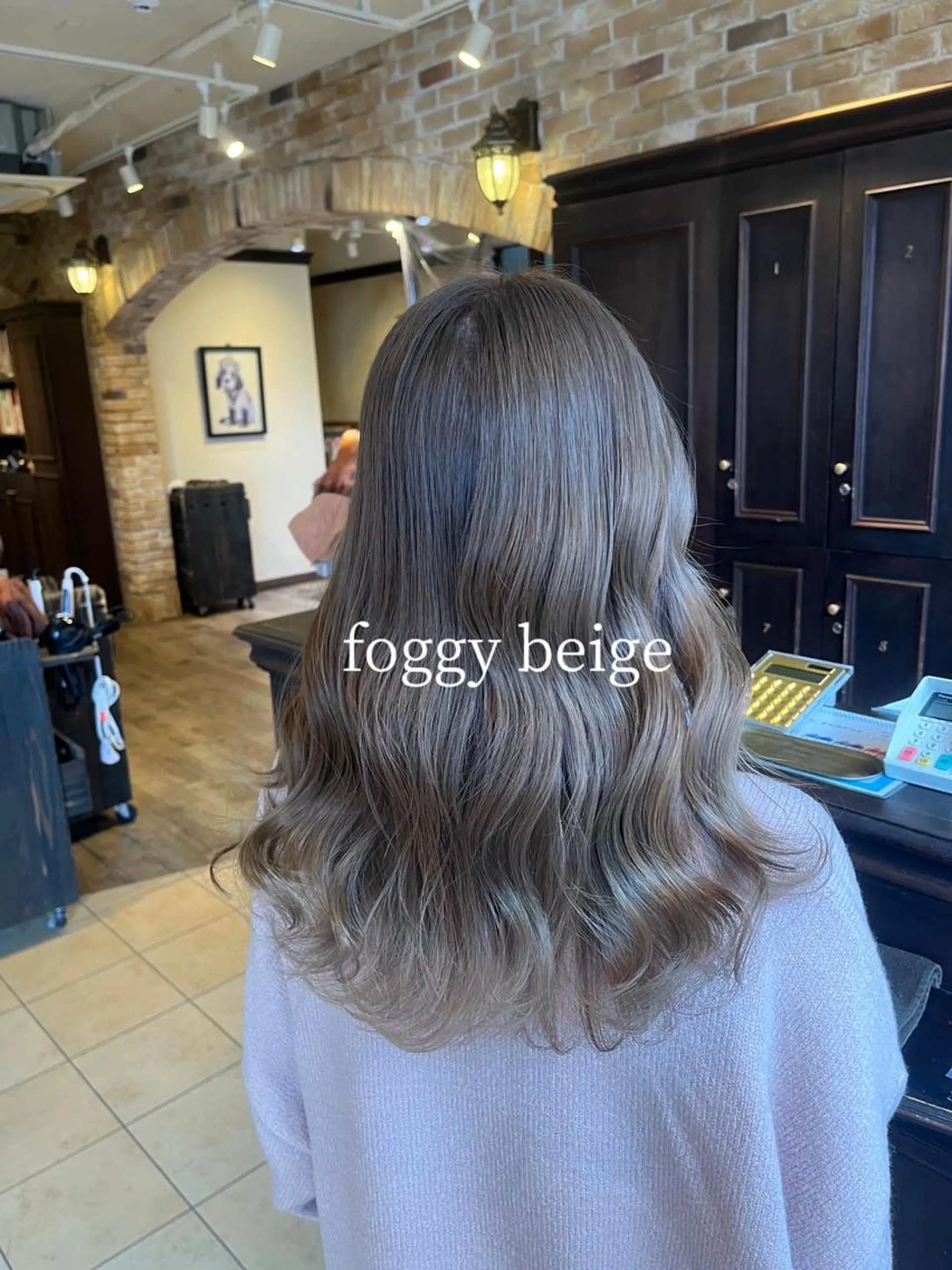 ロング ヘアカラー 🧡ミルクティー/ レイヤー🧡ショウナのヘアスタイル