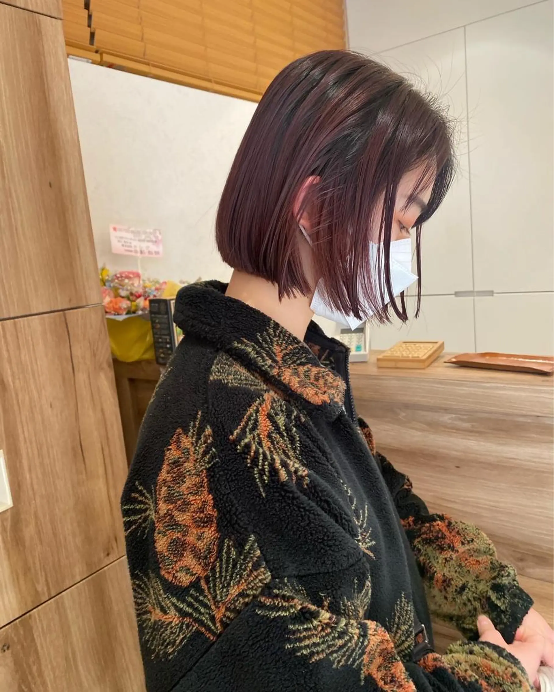 ショート カラー ヘアカラー トリートメント ヘッドスパ パーマ指名No1 /namiのヘアスタイル