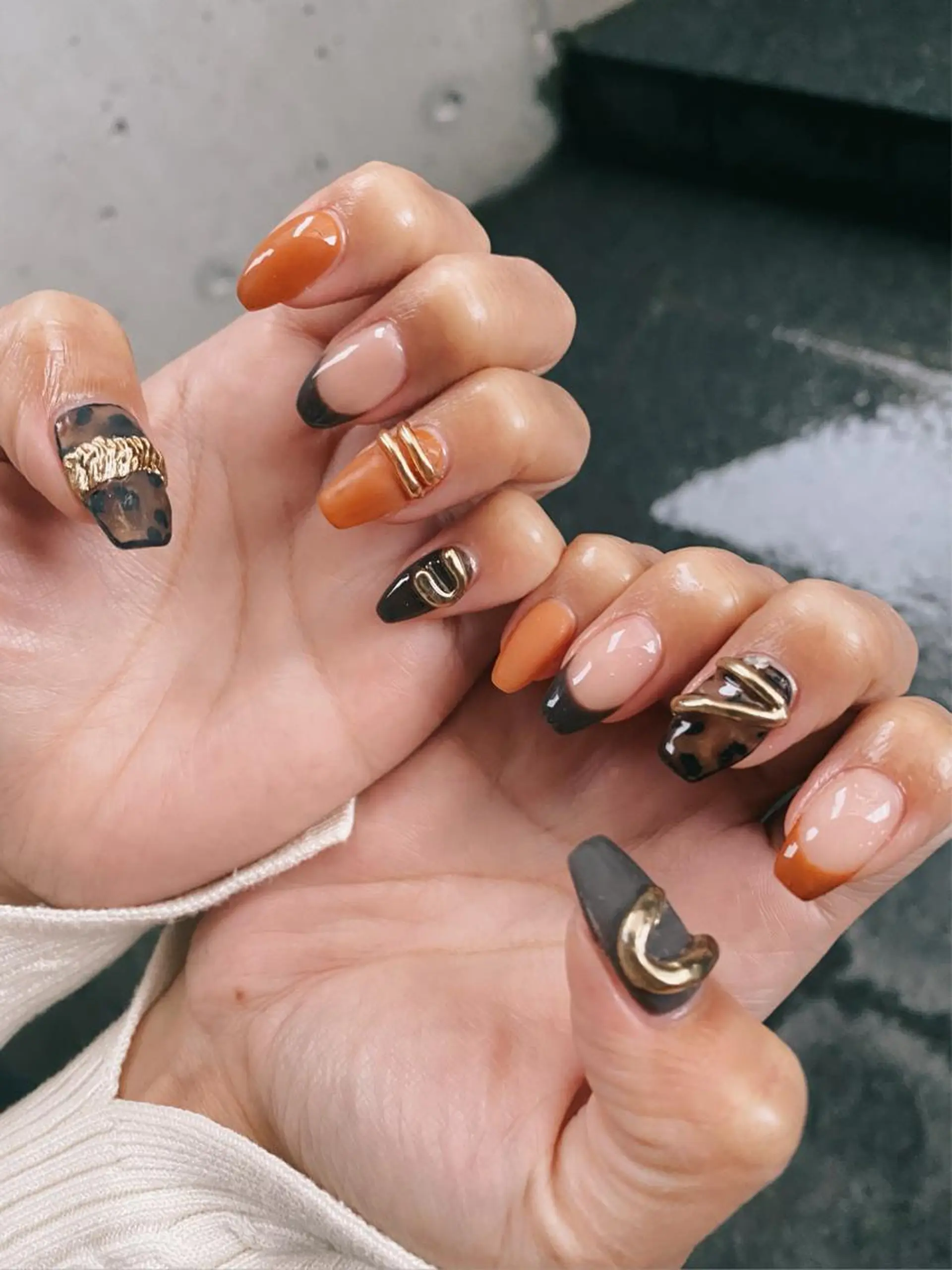 ネイル ハンドネイル NAIL Salon IP所属・長谷川 奈緒美のネイルデザイン