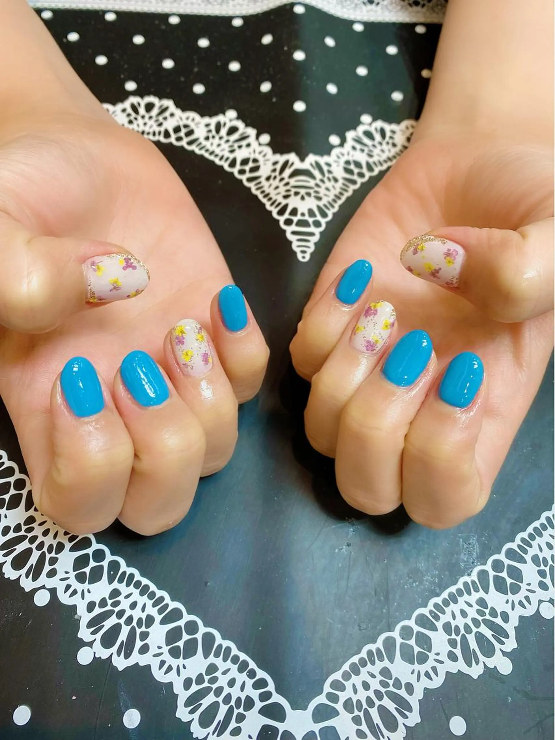 ネイル ハンドネイル Half Backs Nail　多摩境店所属・♡AiRi’s nail♡のネイルデザイン