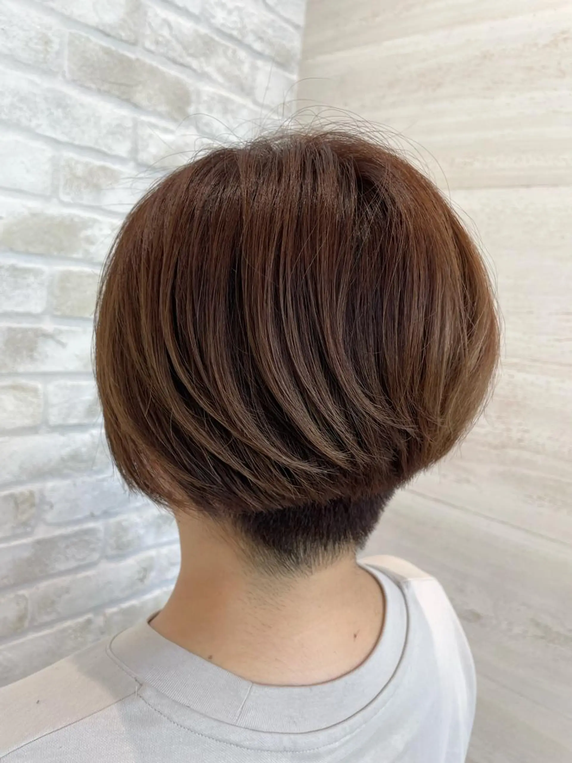 ショート カラー 🫧美髪矯正/ 髪質改善/藤平健太のヘアスタイル