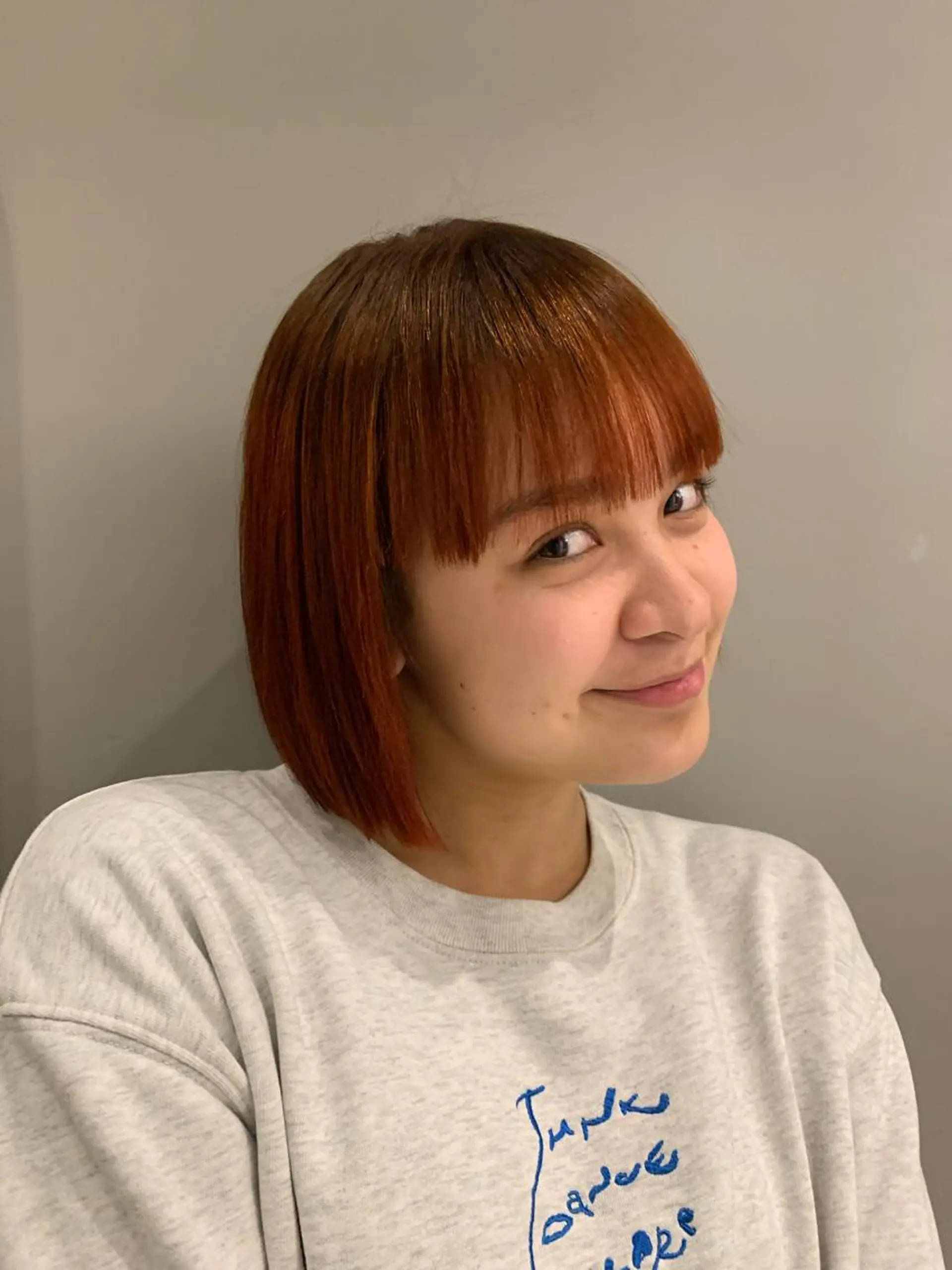 ショート カット ヘアカラー ヘッドスパ なかの りなのヘアスタイル