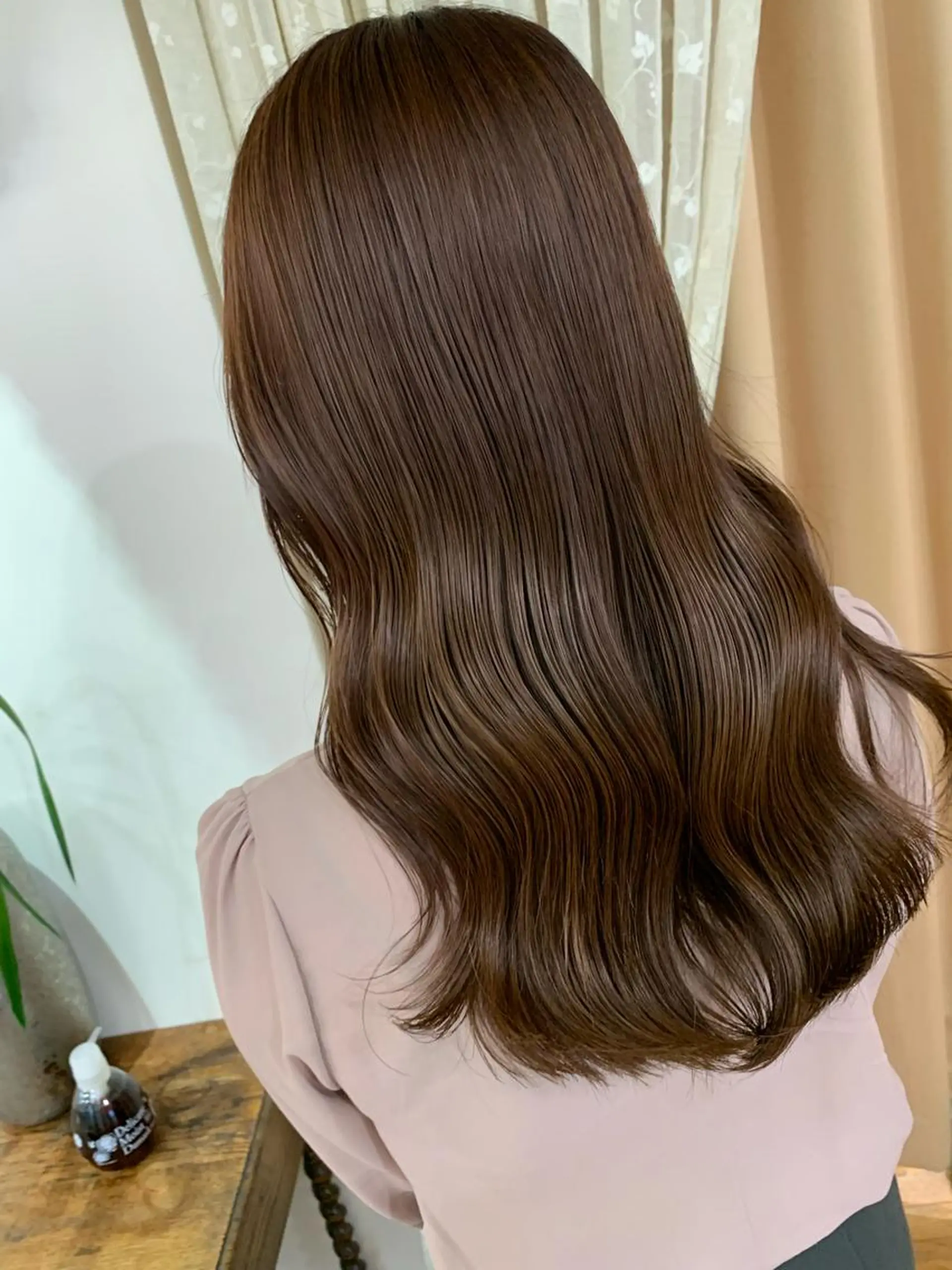 ロング 髪質改善 ヘアカラー トリートメント of hair所属・丸みショート 廣瀬隆志のヘアスタイル