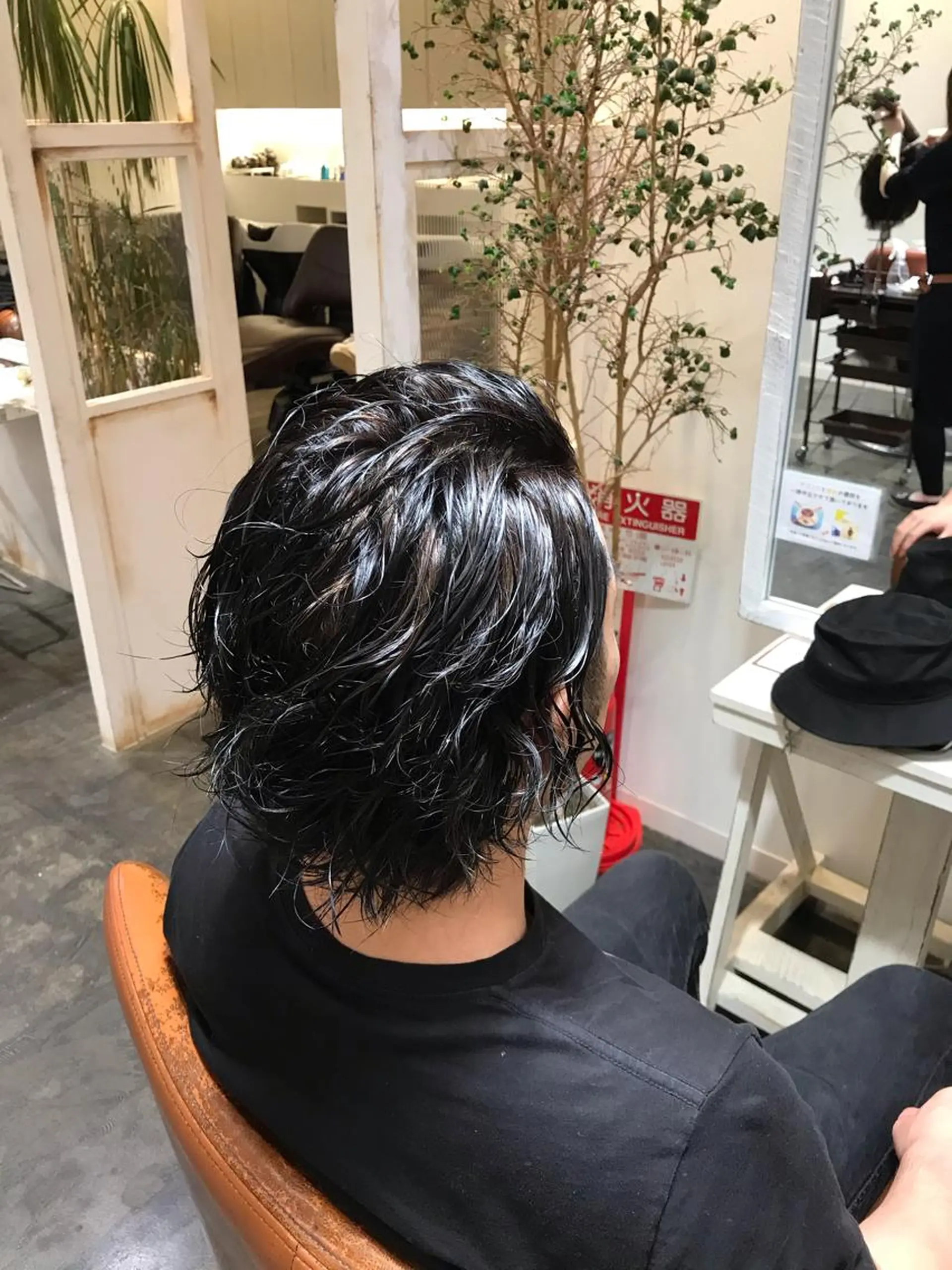 ショート カラー ハイライトカラー ハイライト [髪質改善] 北生駒 店長/古居聖理のヘアスタイル