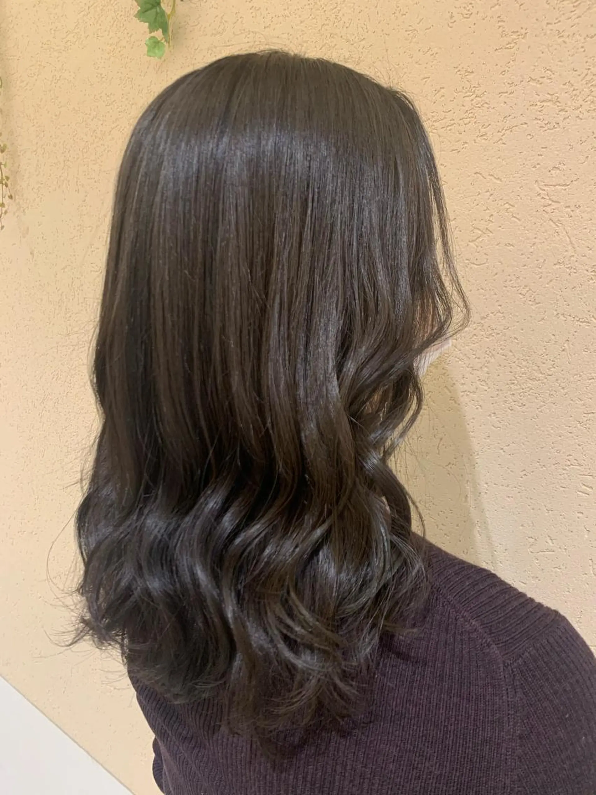 セミロング カラー シャドールーツ美容師 篠原康太のヘアスタイル