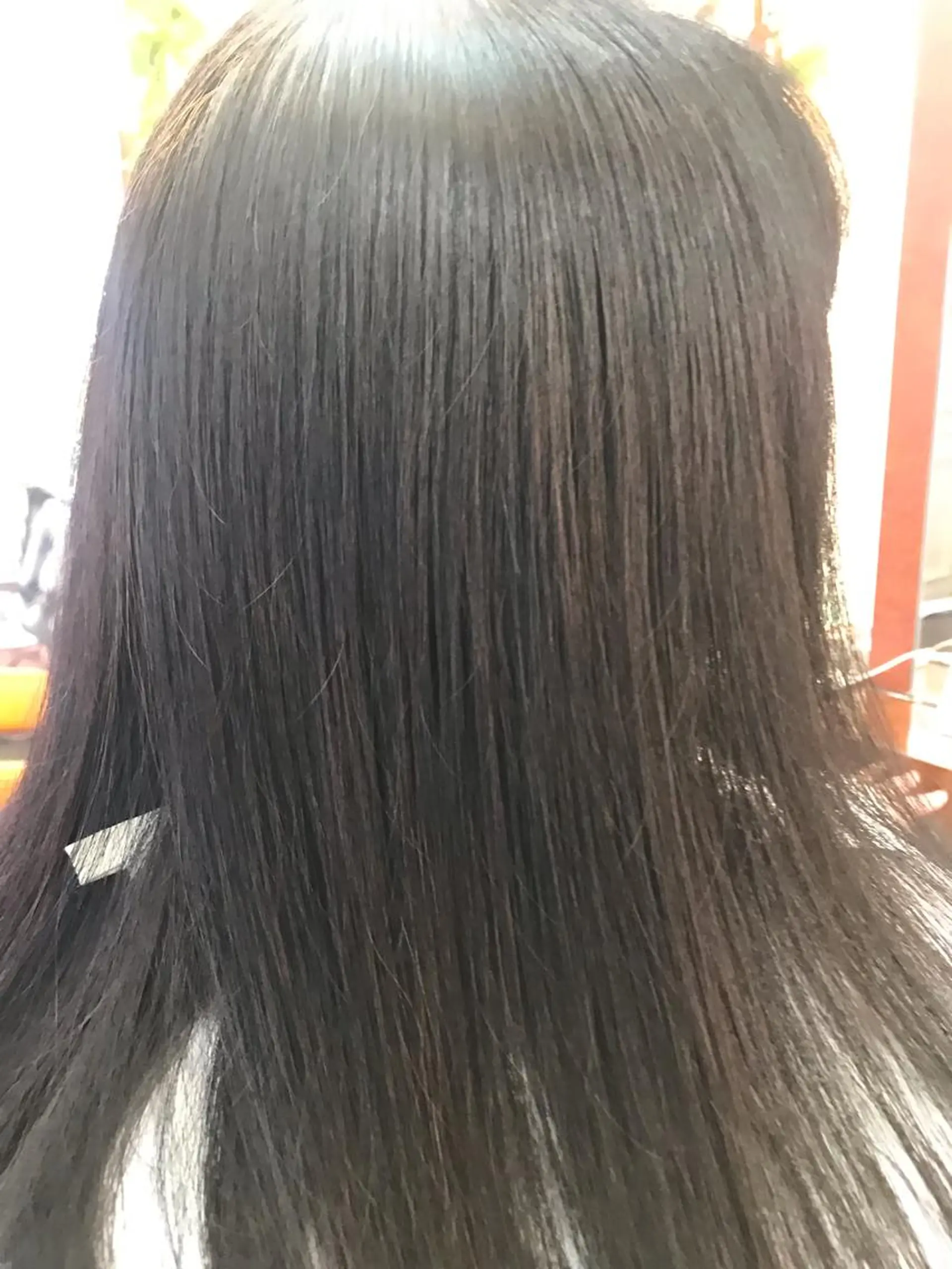 セミロング カラー 桧山 真のヘアスタイル