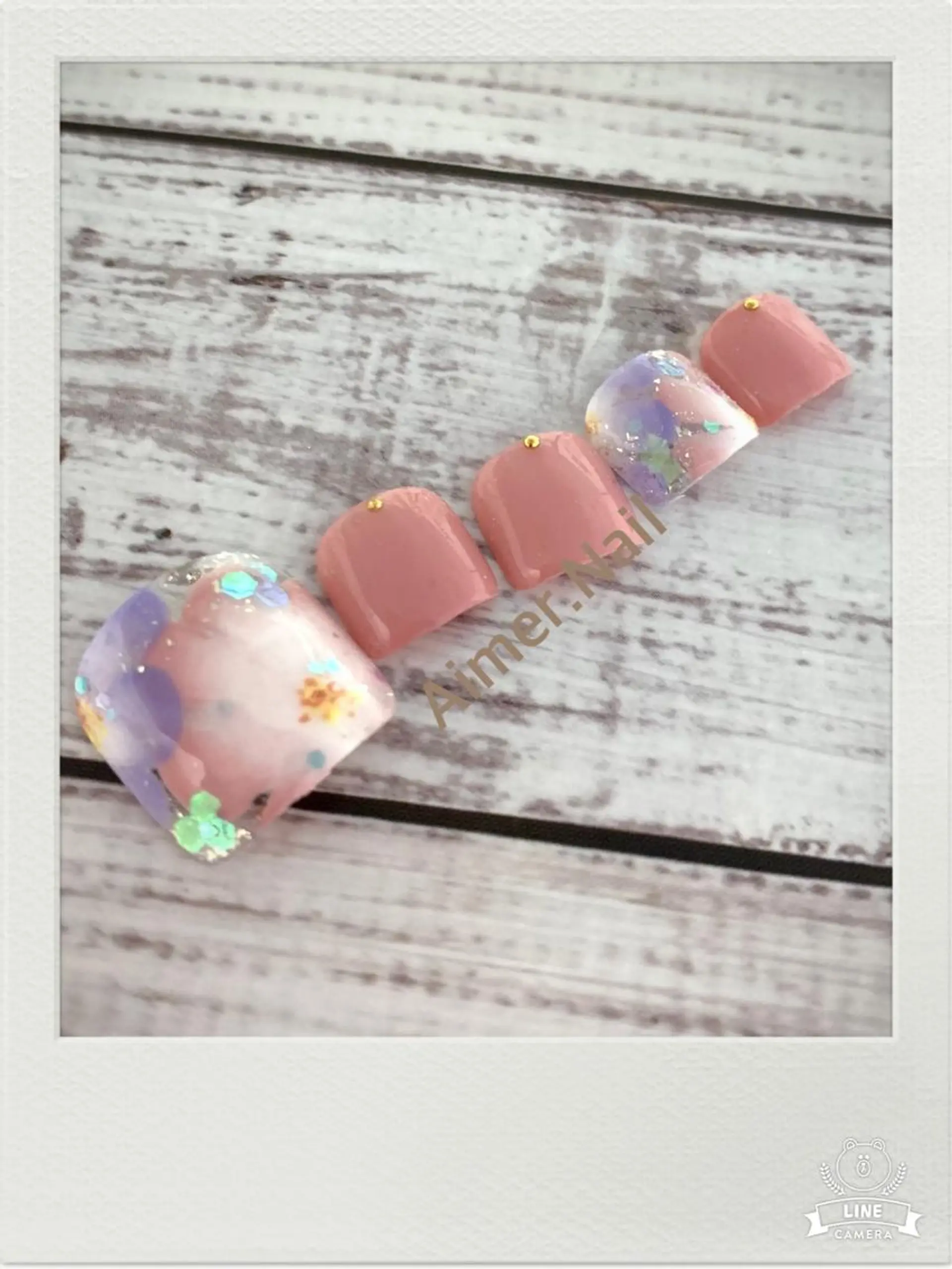 ネイル フットネイル フットネイル Aimer. Nailのネイルデザイン