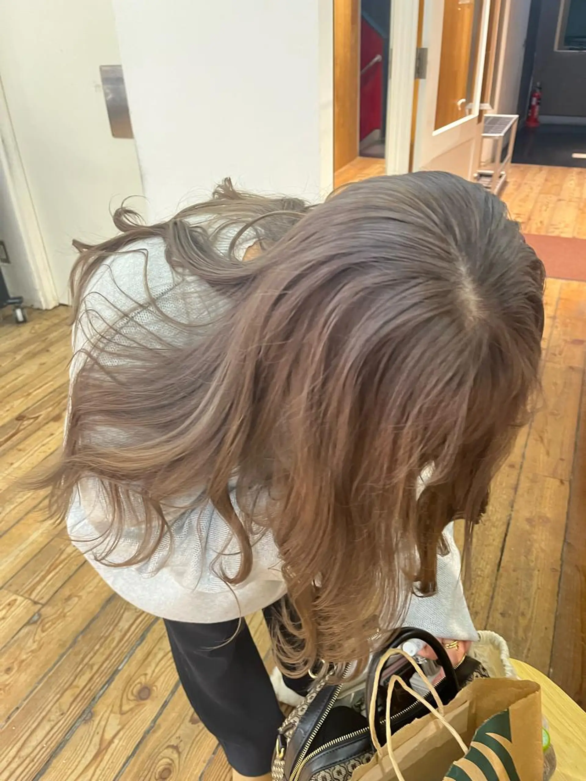 ロング カラー カット/パーマモデル 募集🩵　yukaのヘアスタイル