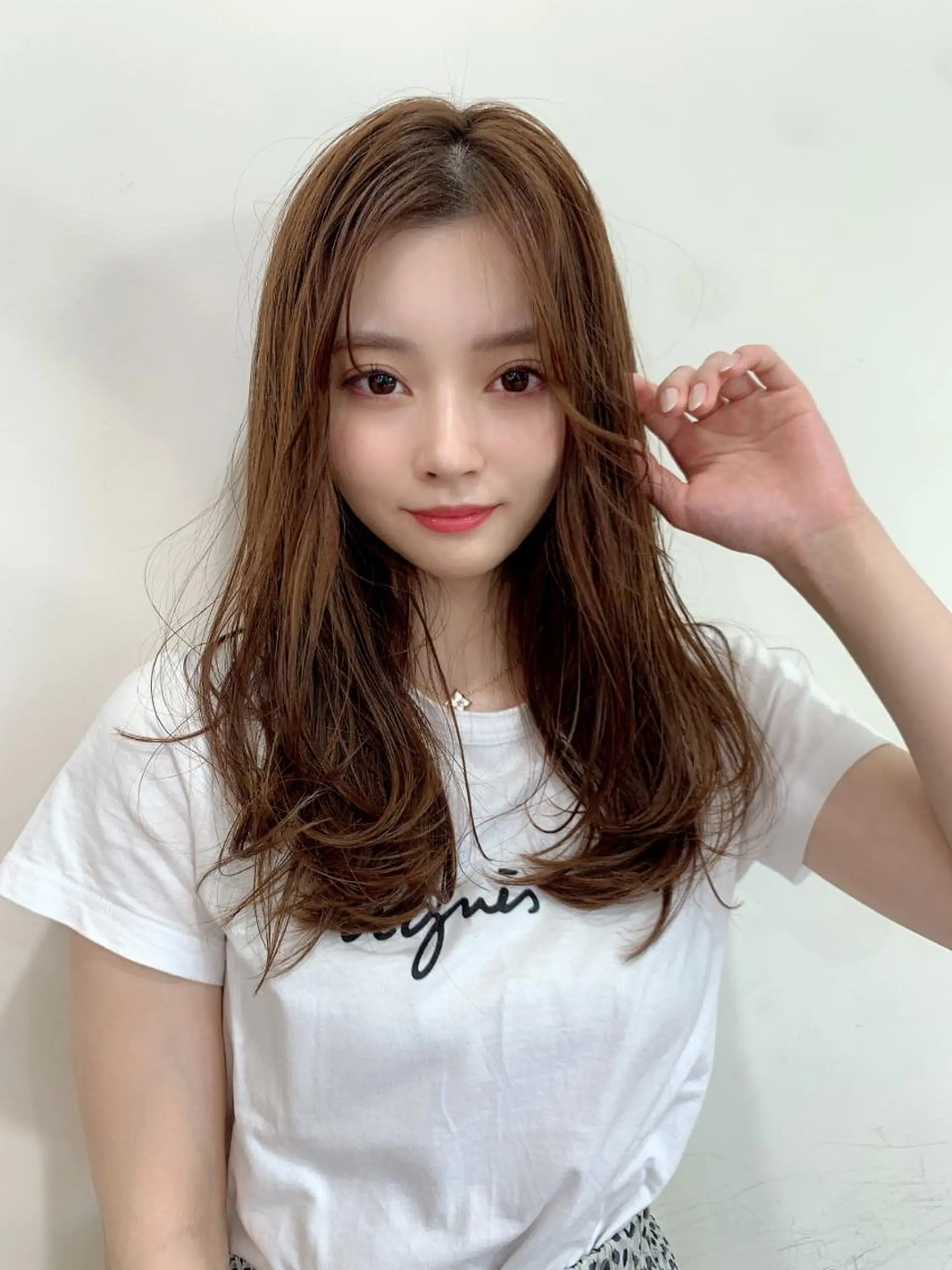 ミディアム カラー カット ヘアカラー トリートメント of hair所属・丸みショート 廣瀬隆志のヘアスタイル