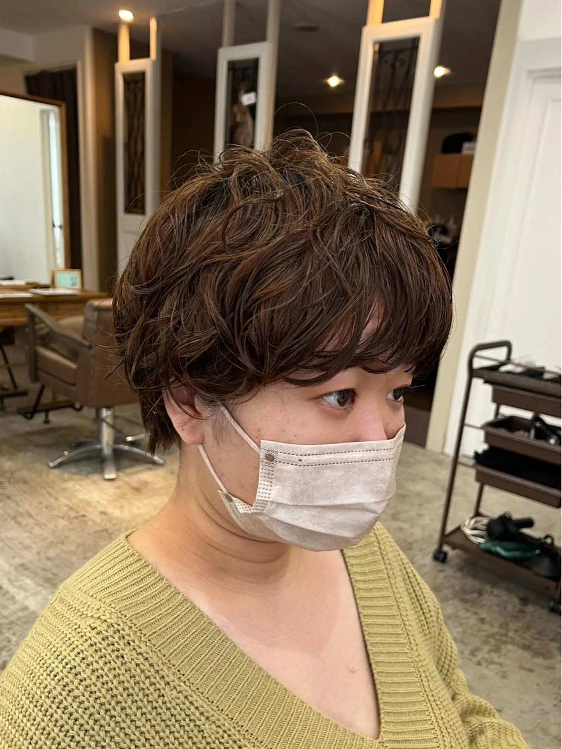 ショート カット パーマ ショートスタイル /tomo.のヘアスタイル